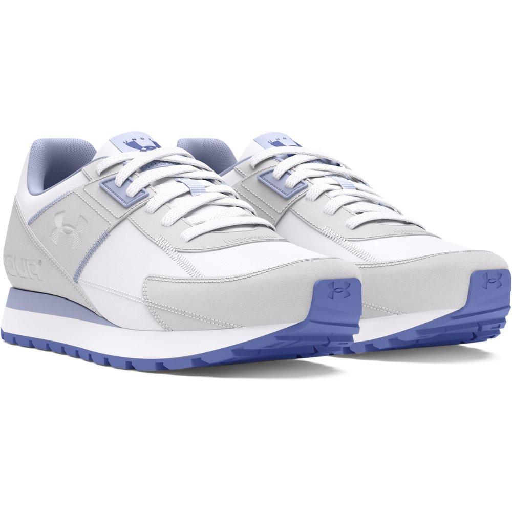 Under Armour Essential Runner "White/Starlight" Women's Running Shoe - WHITE/STARLIGHT Thumbnail View 3