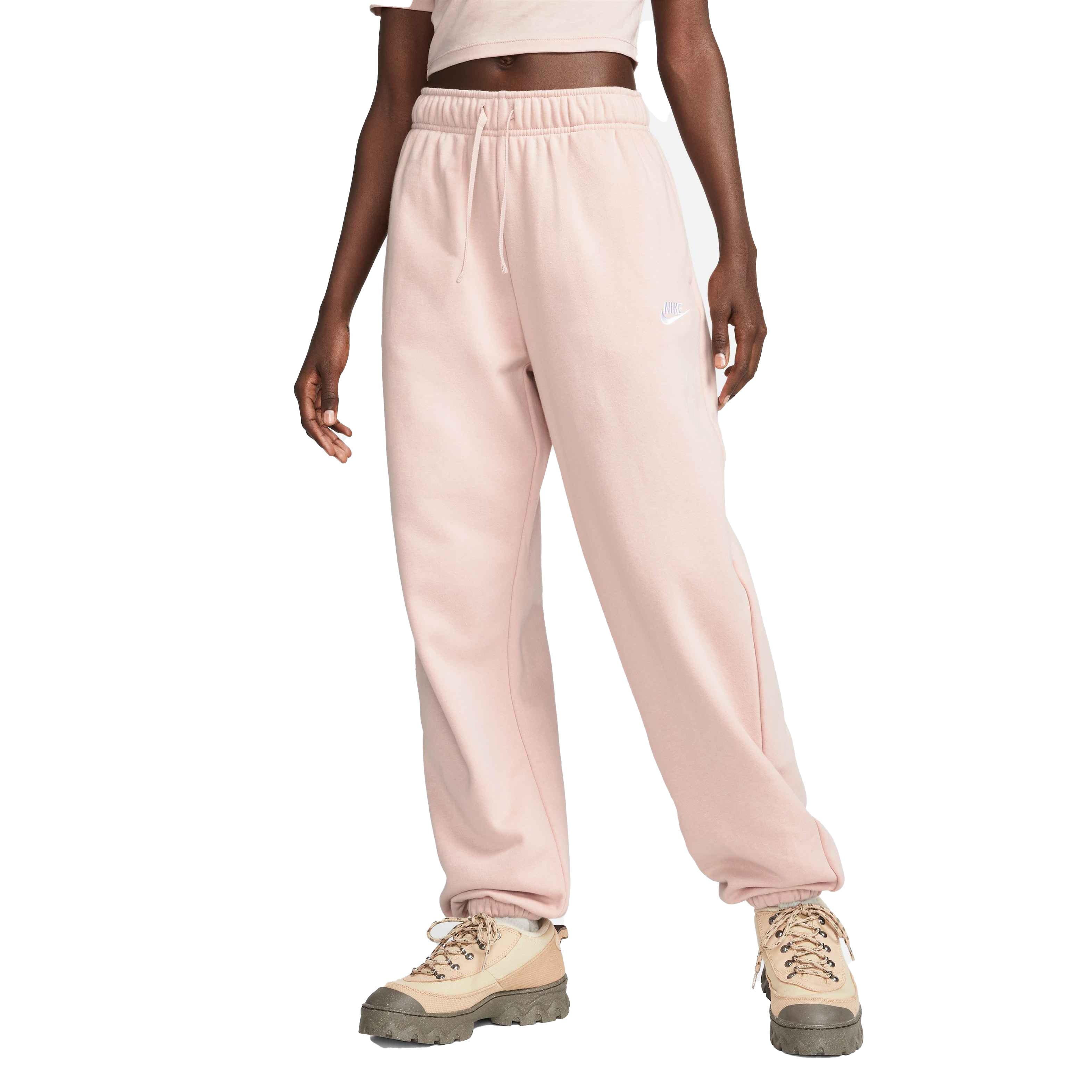 Nike Women's Sportswear Club Fleece Mid-Rise Oversized Sweatpants - Hibbett