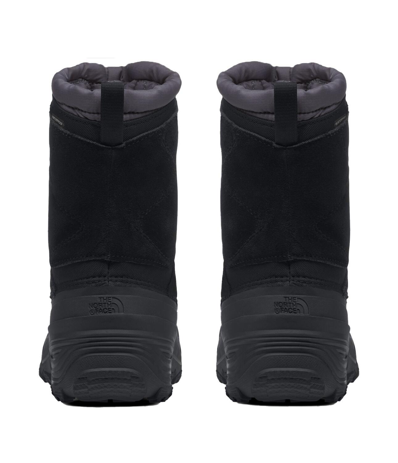 The North Face Alpenglow V "TNF Black/Vanadis Grey" Grade School Boys' Waterproof Boot - BLACK/GREY Thumbnail View 3