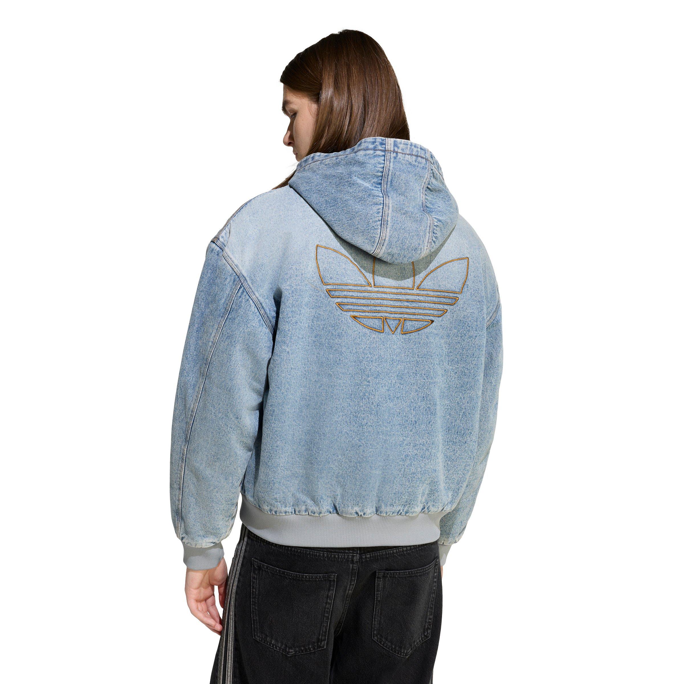 adidas Originals Men's Lt Denim Padded Jacket - INDIGO Thumbnail View 2