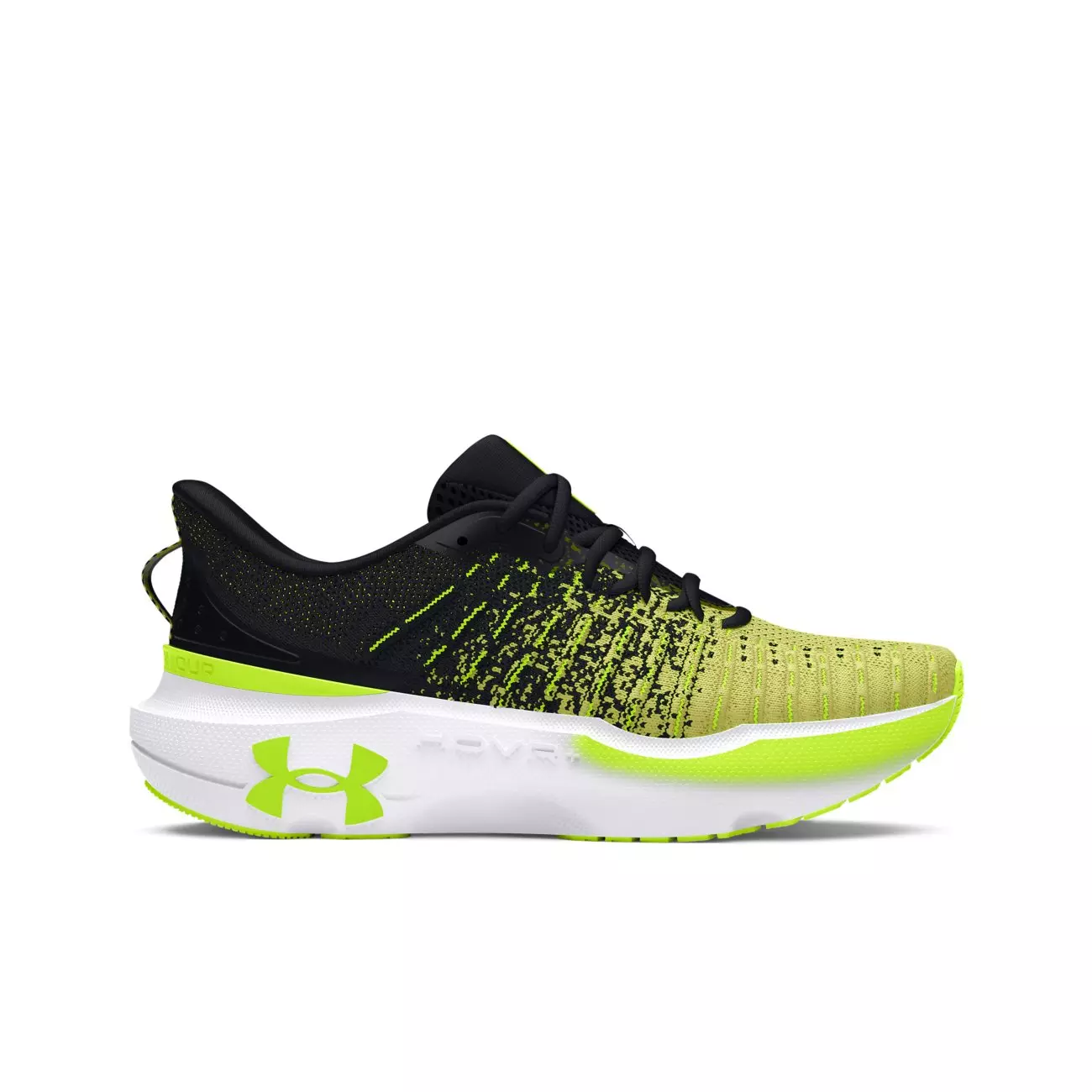Under Armour Infinite Elite "Black/Sonic Yellow/High Vis Yellow" Women's Running Shoe - BLACK/YELLOW/YELLOW