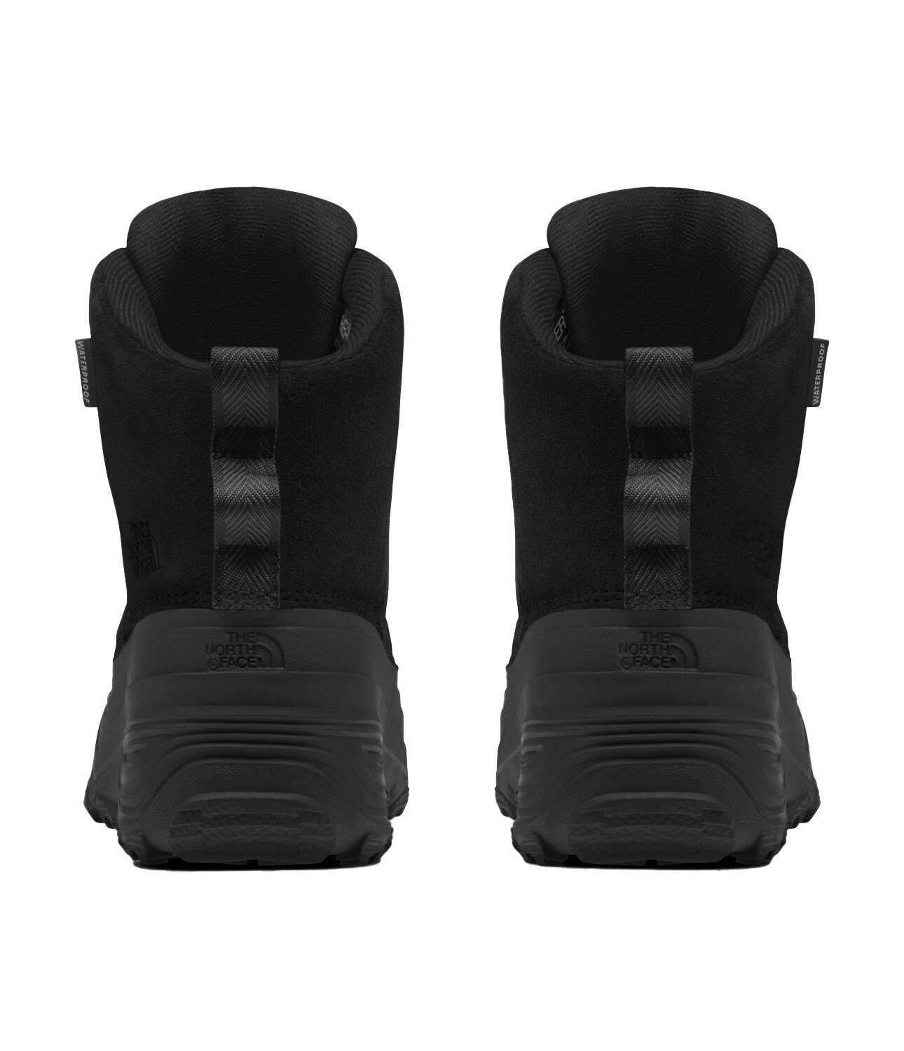 The North Face Chilkat V Lace Grade School Boys' "TNF Black/TNF Black" Waterproof Boot