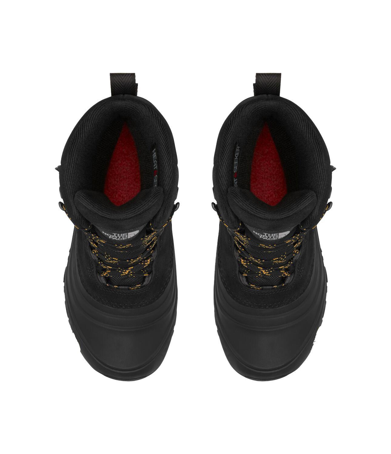 The North Face Chilkat V Lace Preschool Boys' "TNF Black/TNF Black" Waterproof Boot