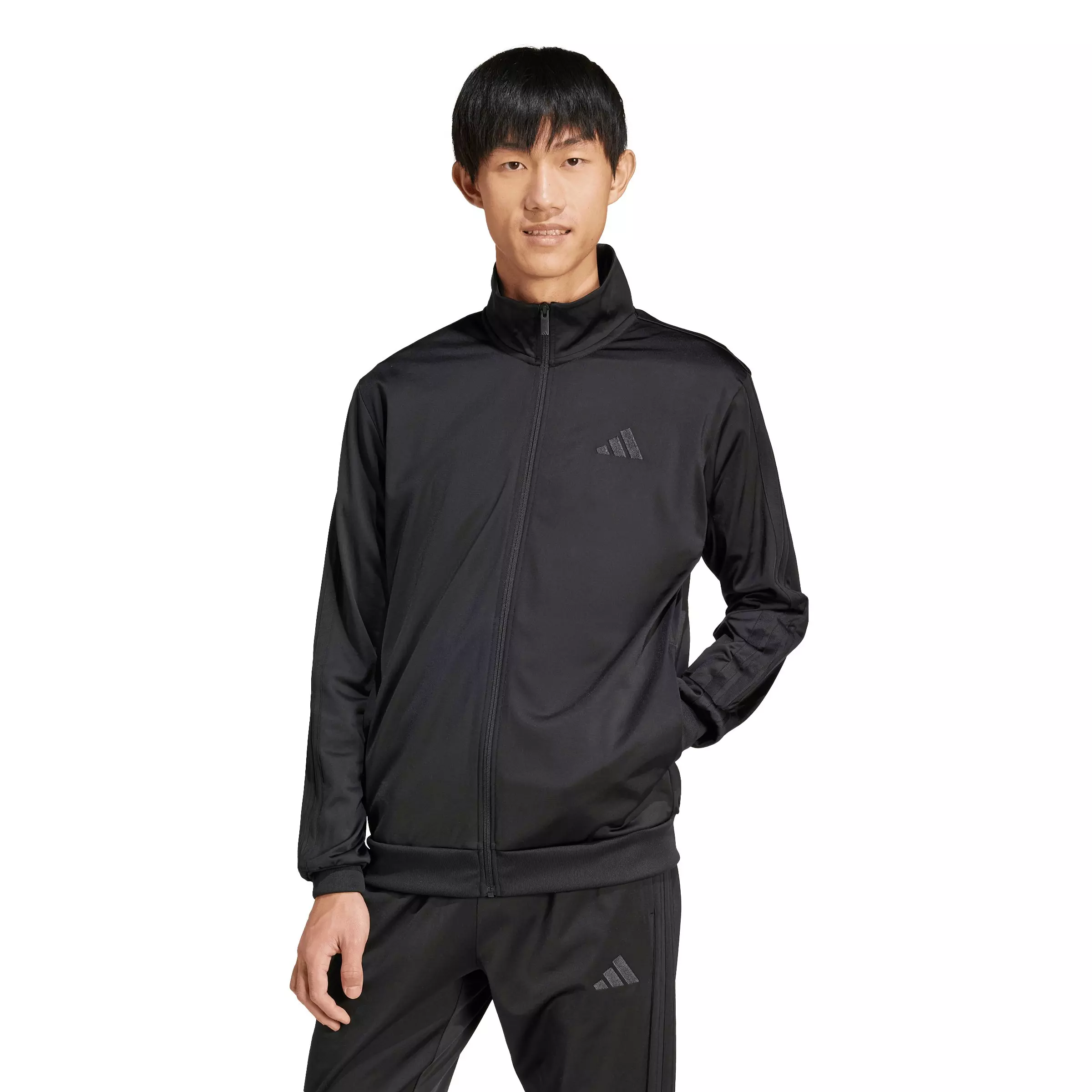 adidas Men's Dayready Tracktop -Black - BLACK
