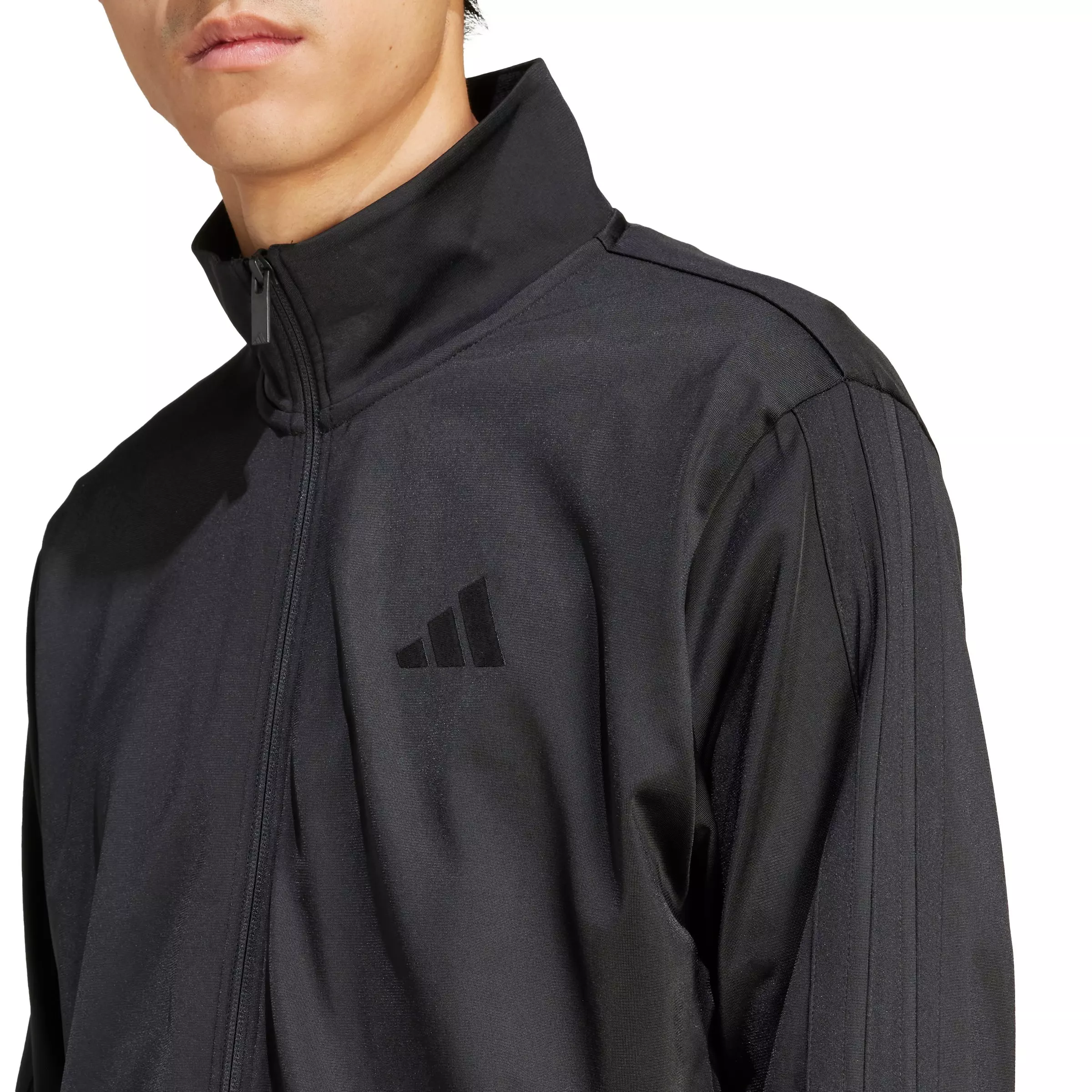 adidas Men's Dayready Tracktop -Black - BLACK