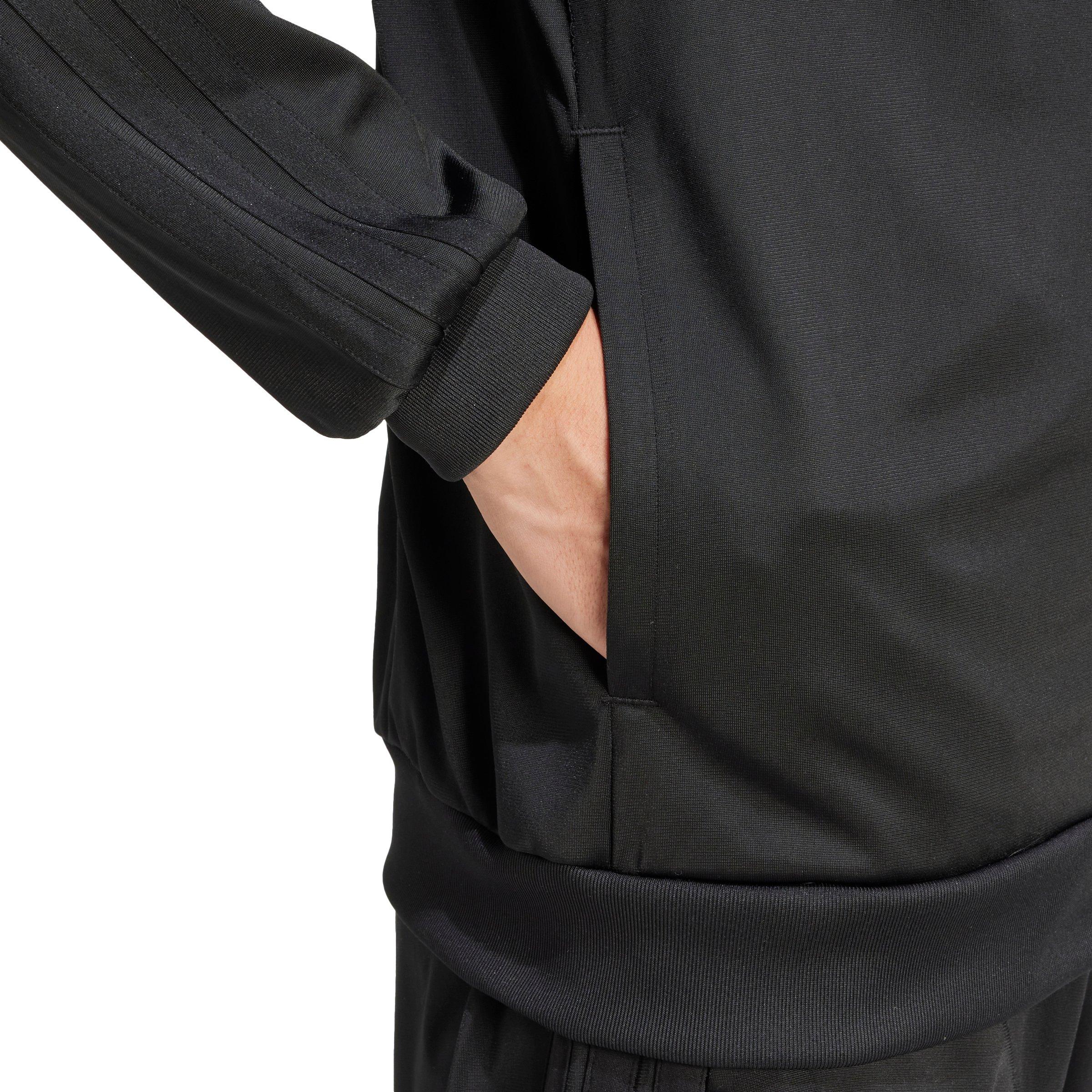 adidas Men's Dayready Tracktop - Black - BLACK Thumbnail View 4