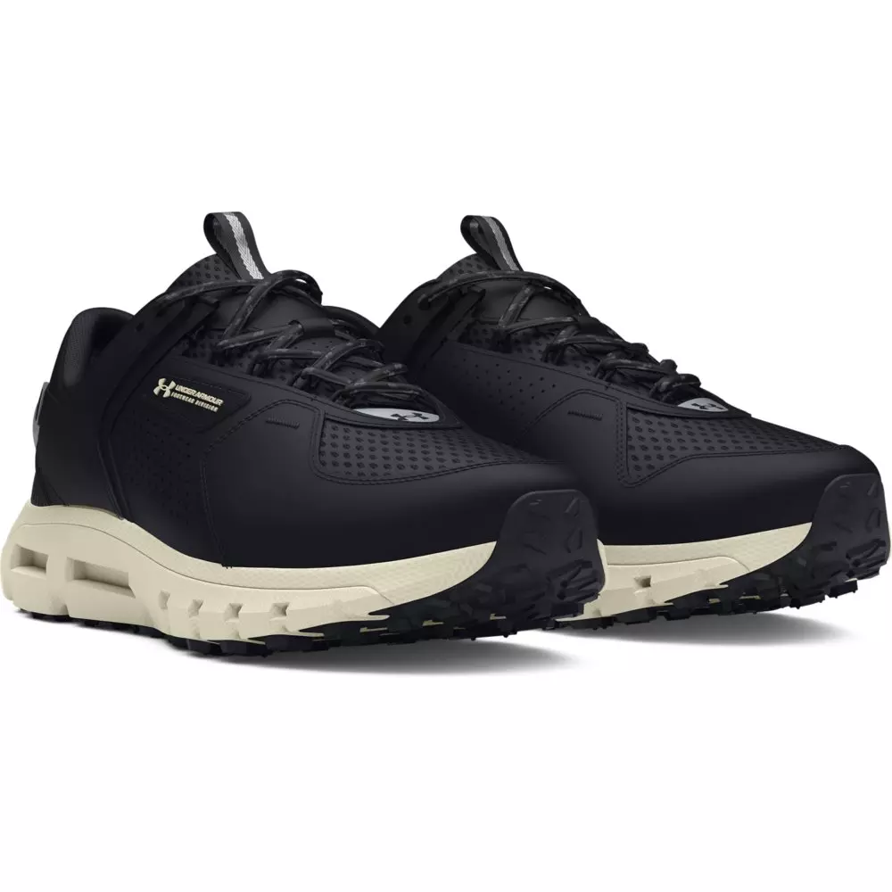 Under Armour Summit Trek "Black/Ivory Dune" Women's Running Shoe - BLACK/IVORY