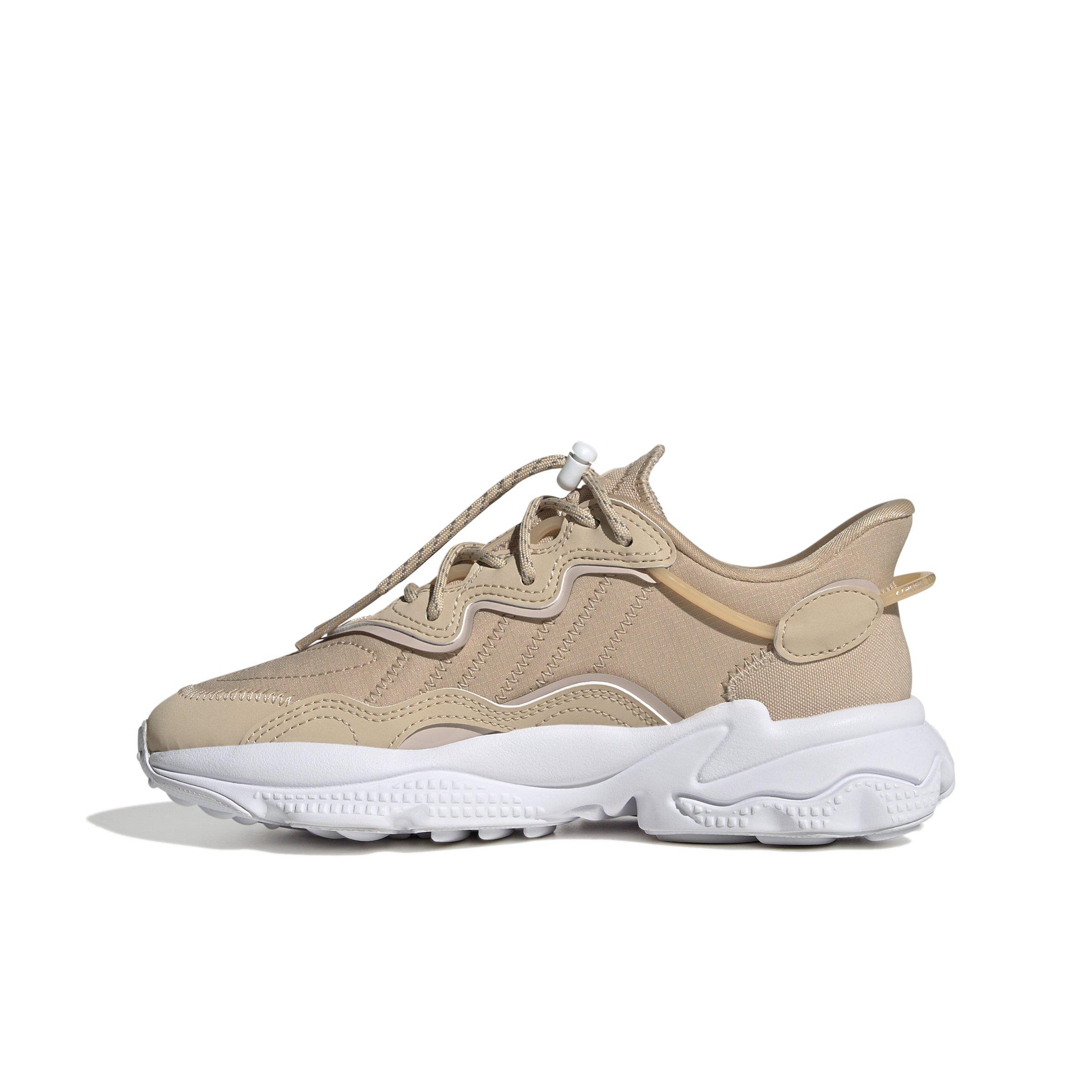 adidas Originals OZWEEGO "Mag Beige/Mag Beige/Wonder Taupe" Grade School Boys' Shoe - BEIGE/BEIGE/TAUPE Thumbnail View 2