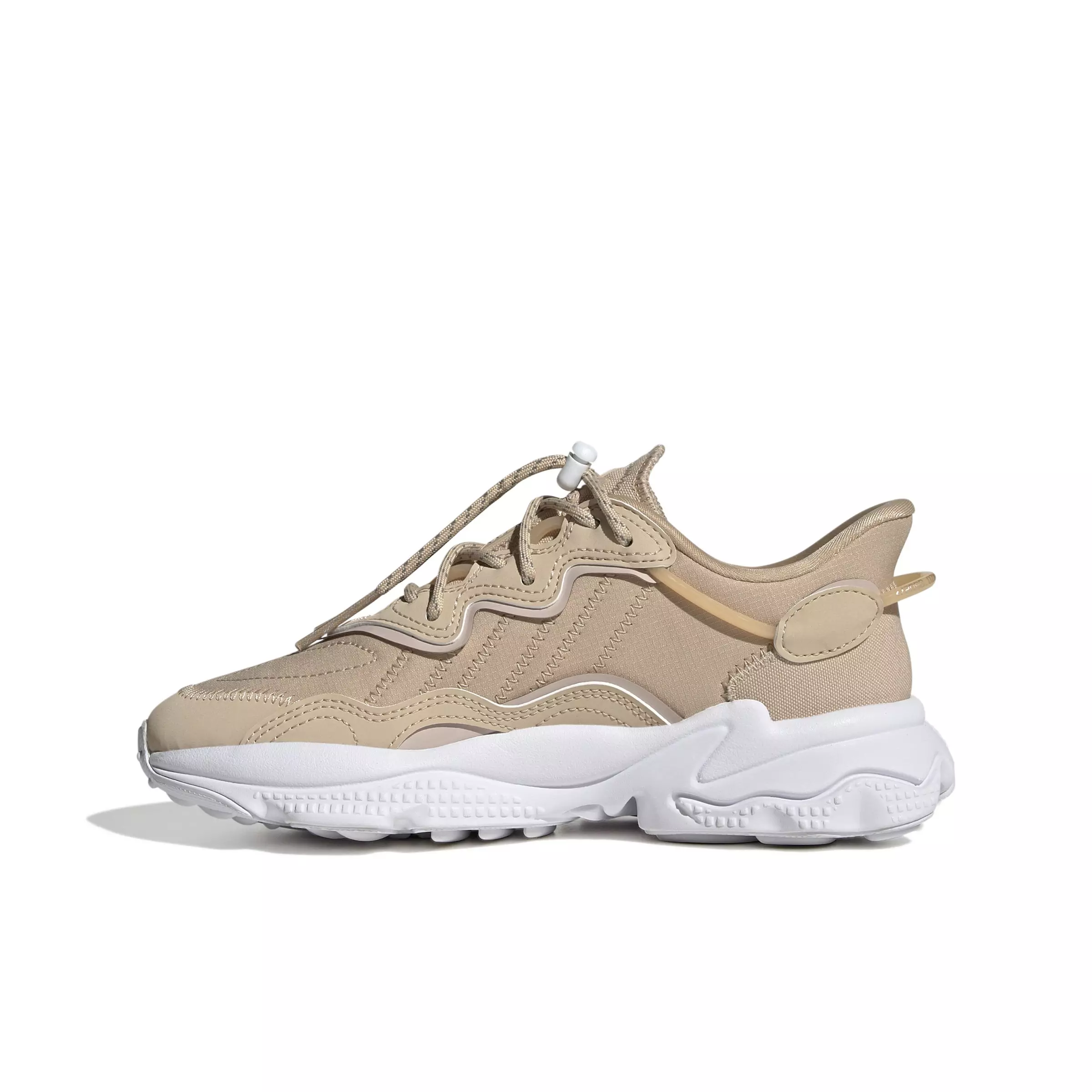 adidas Originals OZWEEGO "Mag Beige/Mag Beige/Wonder Taupe" Grade School Boys' Shoe - BEIGE/BEIGE/TAUPE