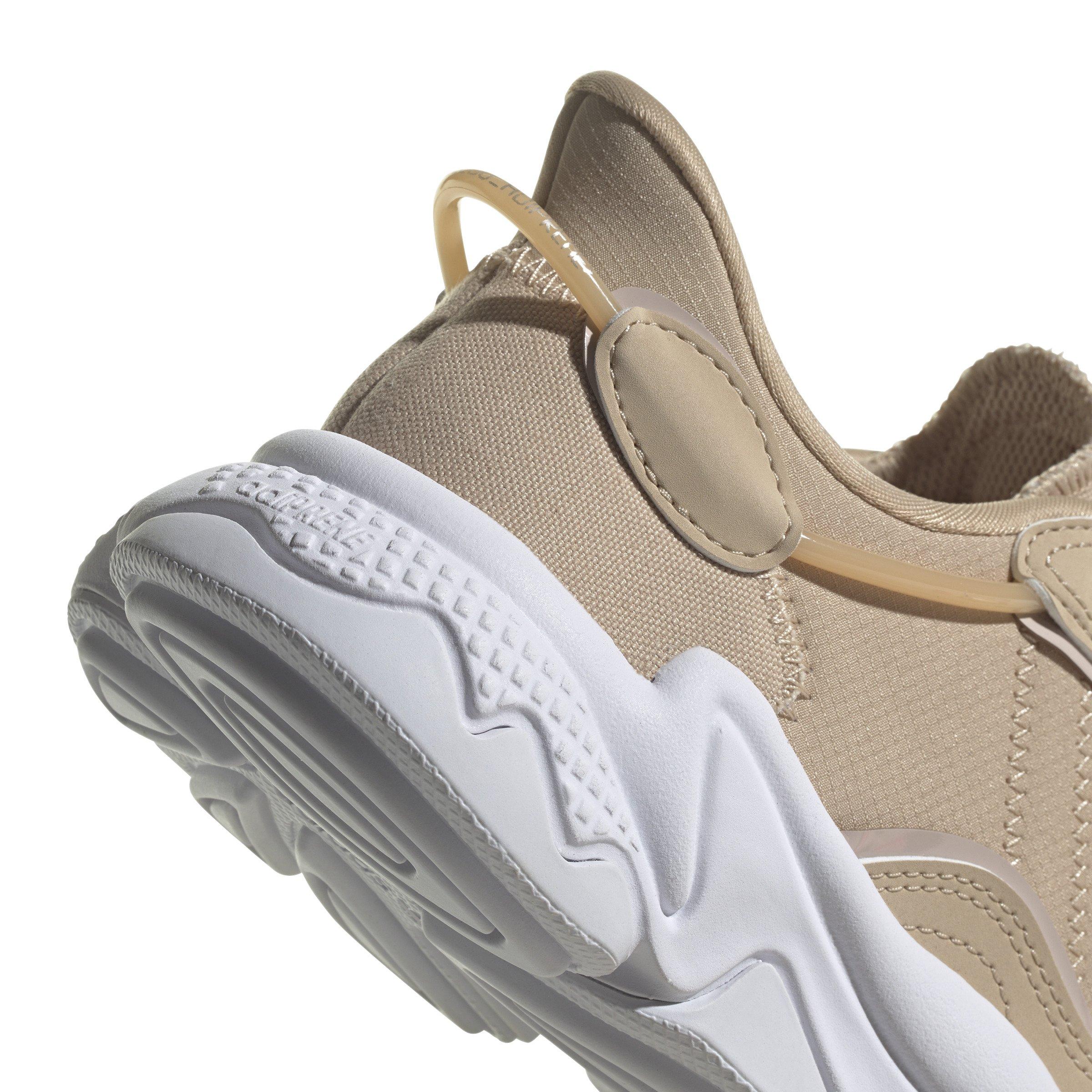 adidas Originals OZWEEGO "Mag Beige/Mag Beige/Wonder Taupe" Grade School Boys' Shoe - BEIGE/BEIGE/TAUPE Thumbnail View 8