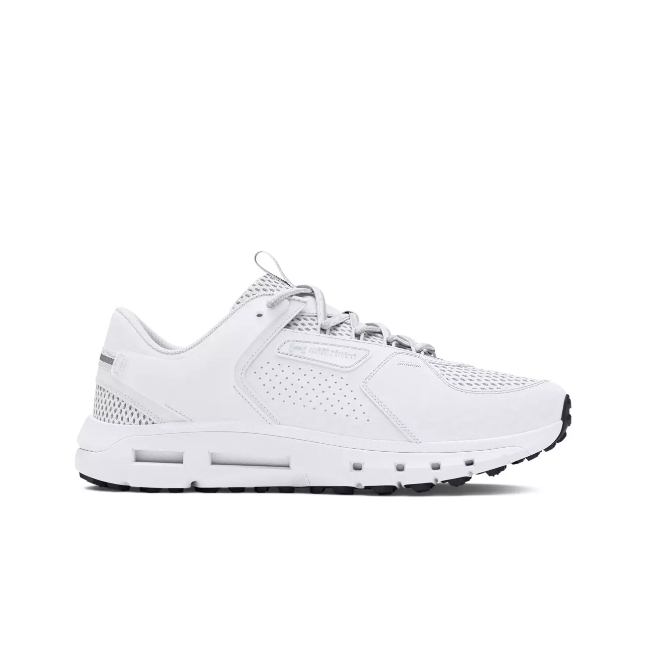 Under Armour Summit Trek "White/Metallic Silver" Women's Running Shoe - WHITE/SILVER
