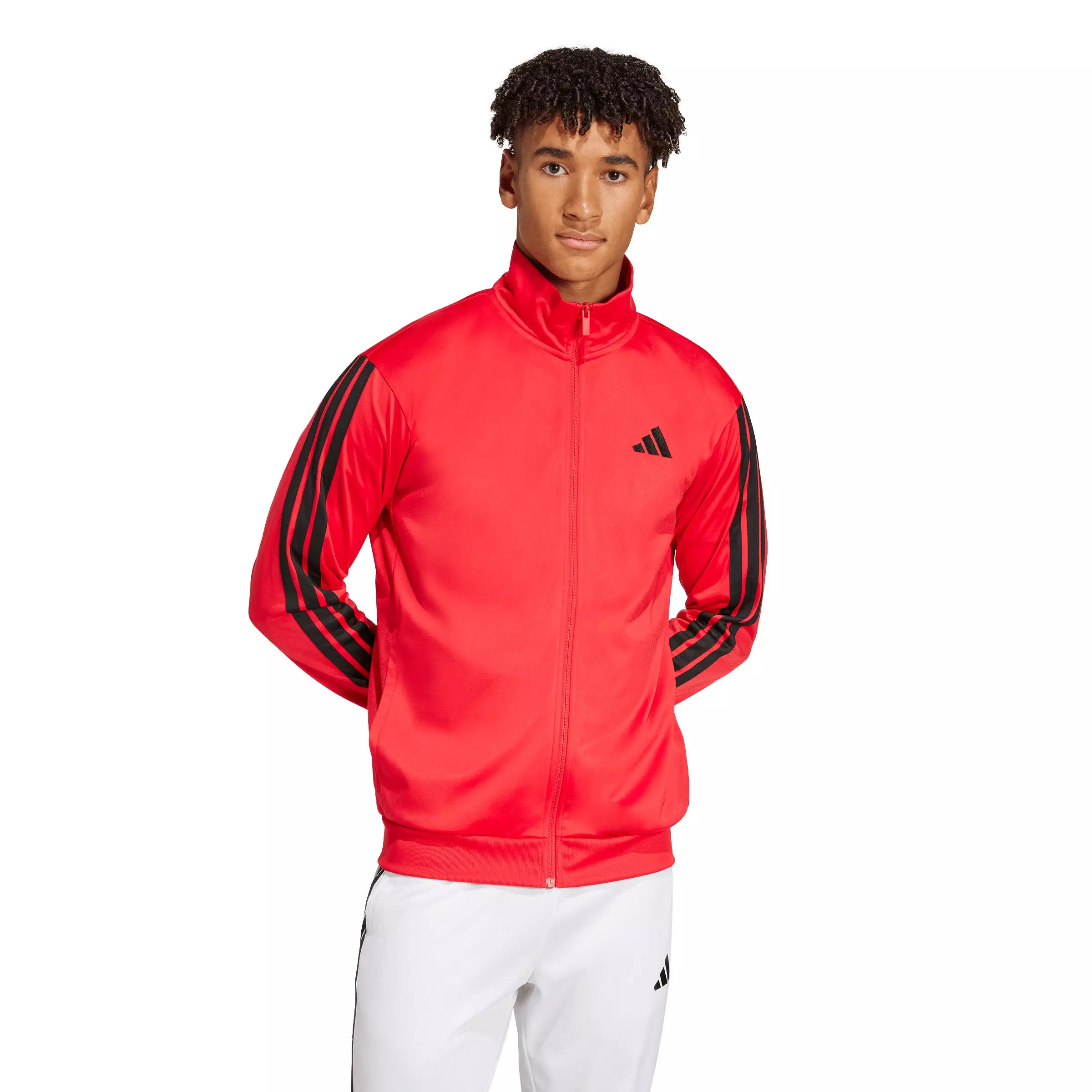 adidas Men's Dayready Tracktop - Red - RED