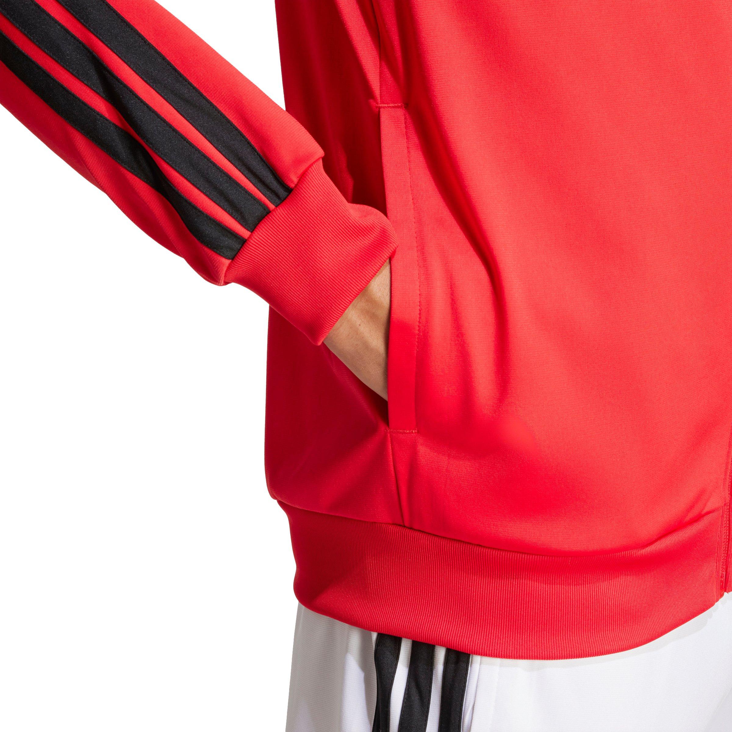 adidas Men's Dayready Tracktop - Red - RED Thumbnail View 3