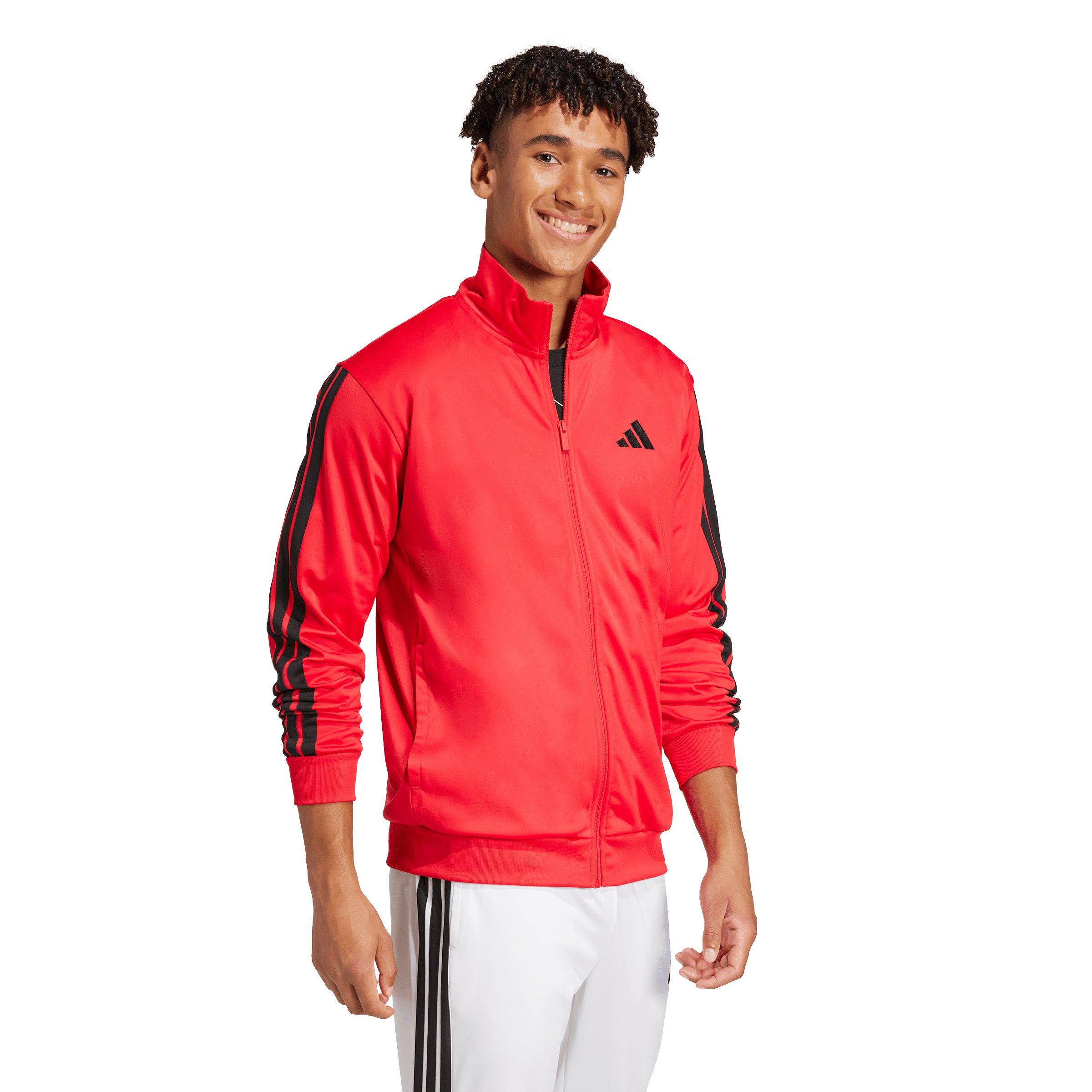 adidas Men's Dayready Tracktop - Red - RED Thumbnail View 5