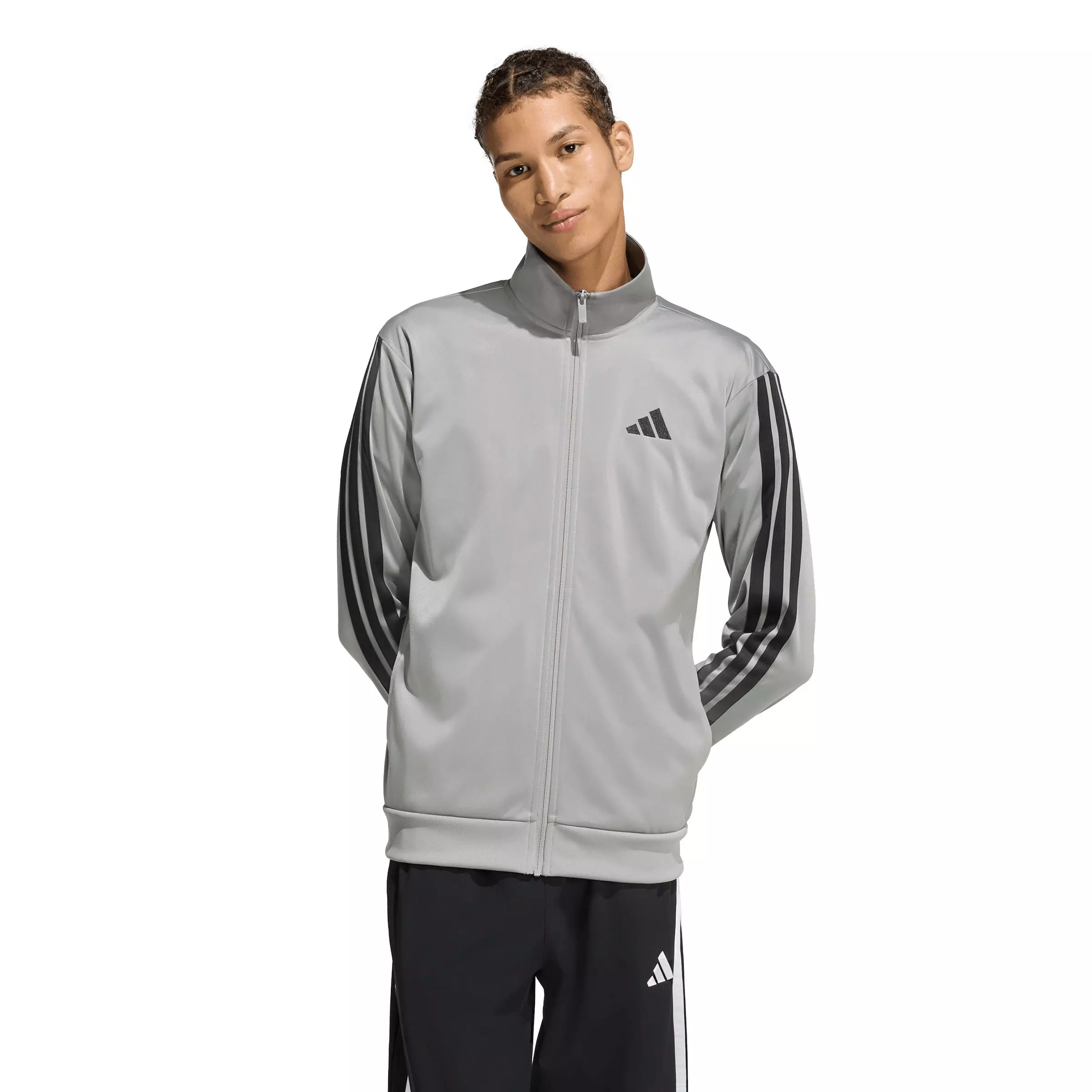adidas Men's Dayready Tracktop -Grey - GREY