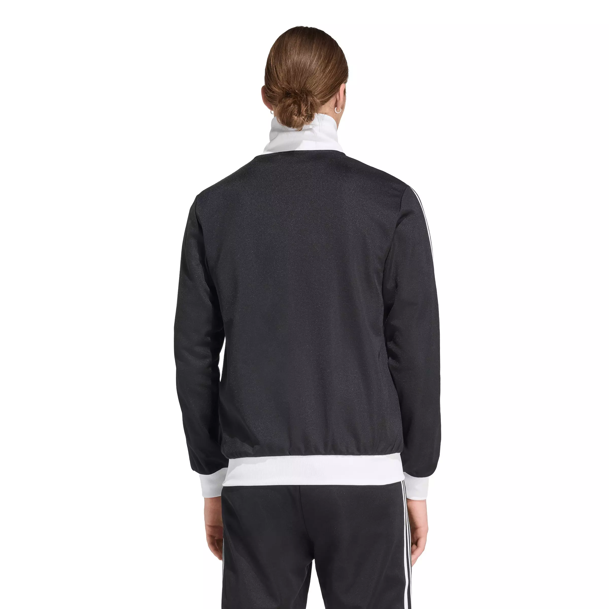 adidas Originals Men's Classic Track Top - Black - BLACK