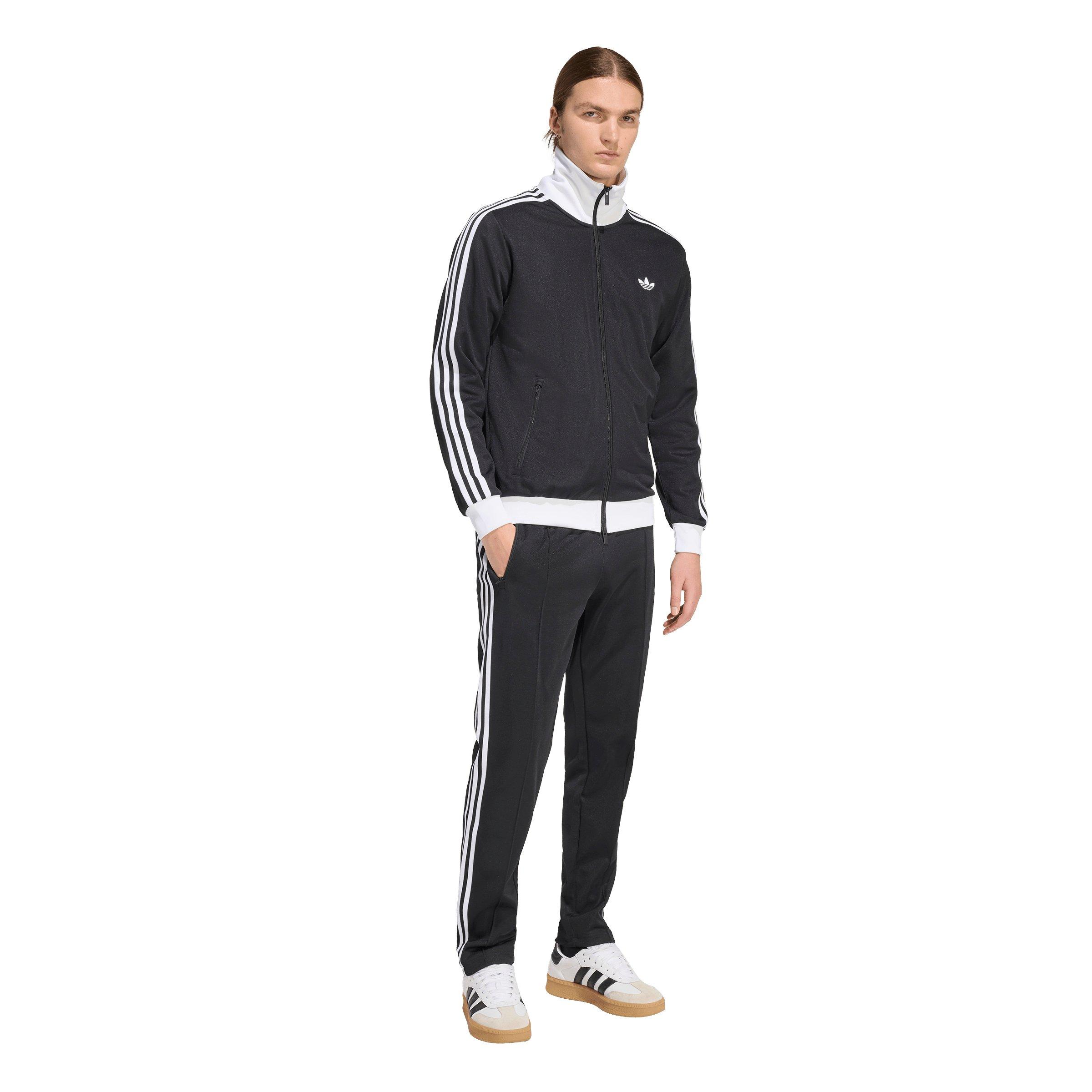 adidas Originals Men's Classic Track Top - Black - BLACK Thumbnail View 5