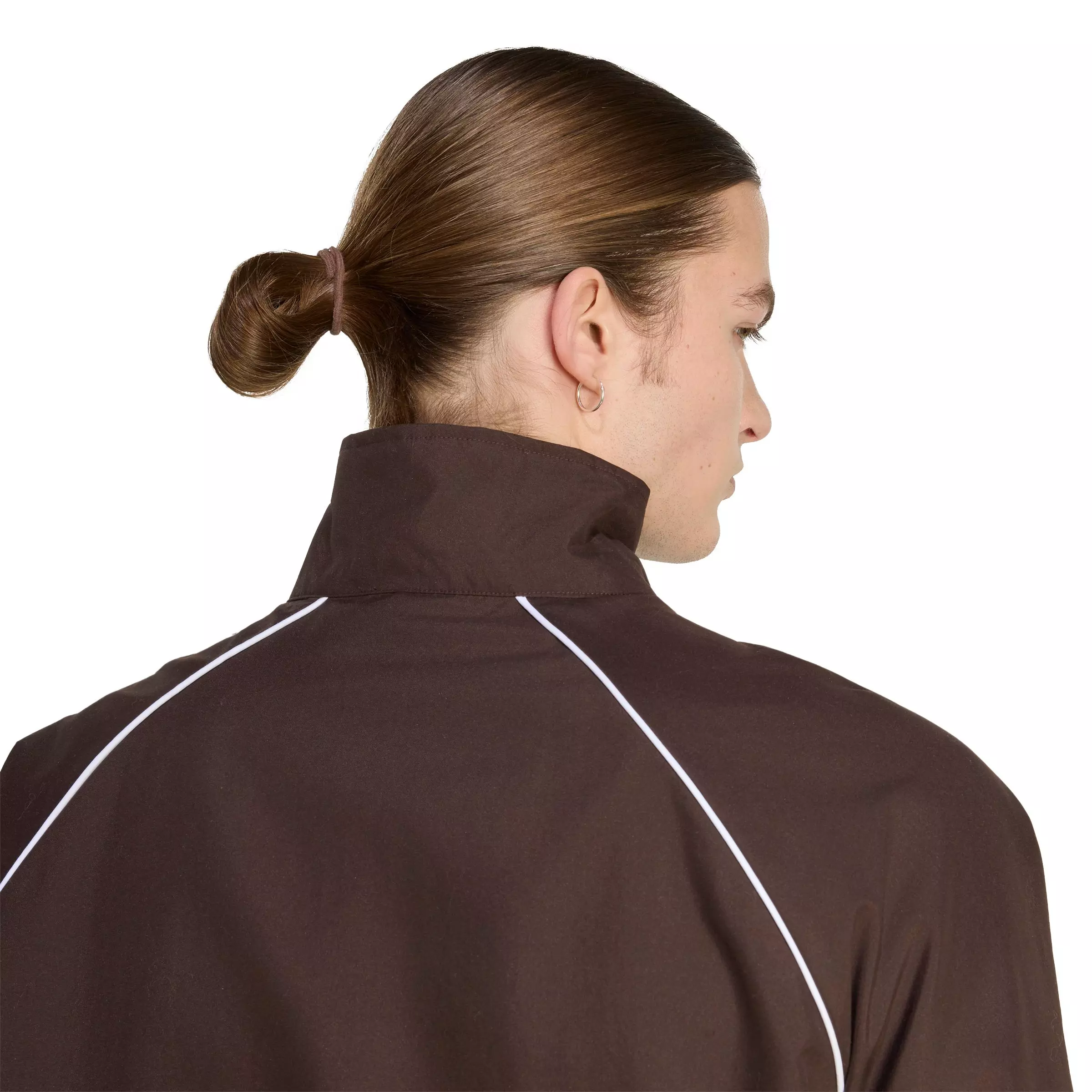 adidas Originals Men's Chest Stripes Track Top - Coffee - COFFEE