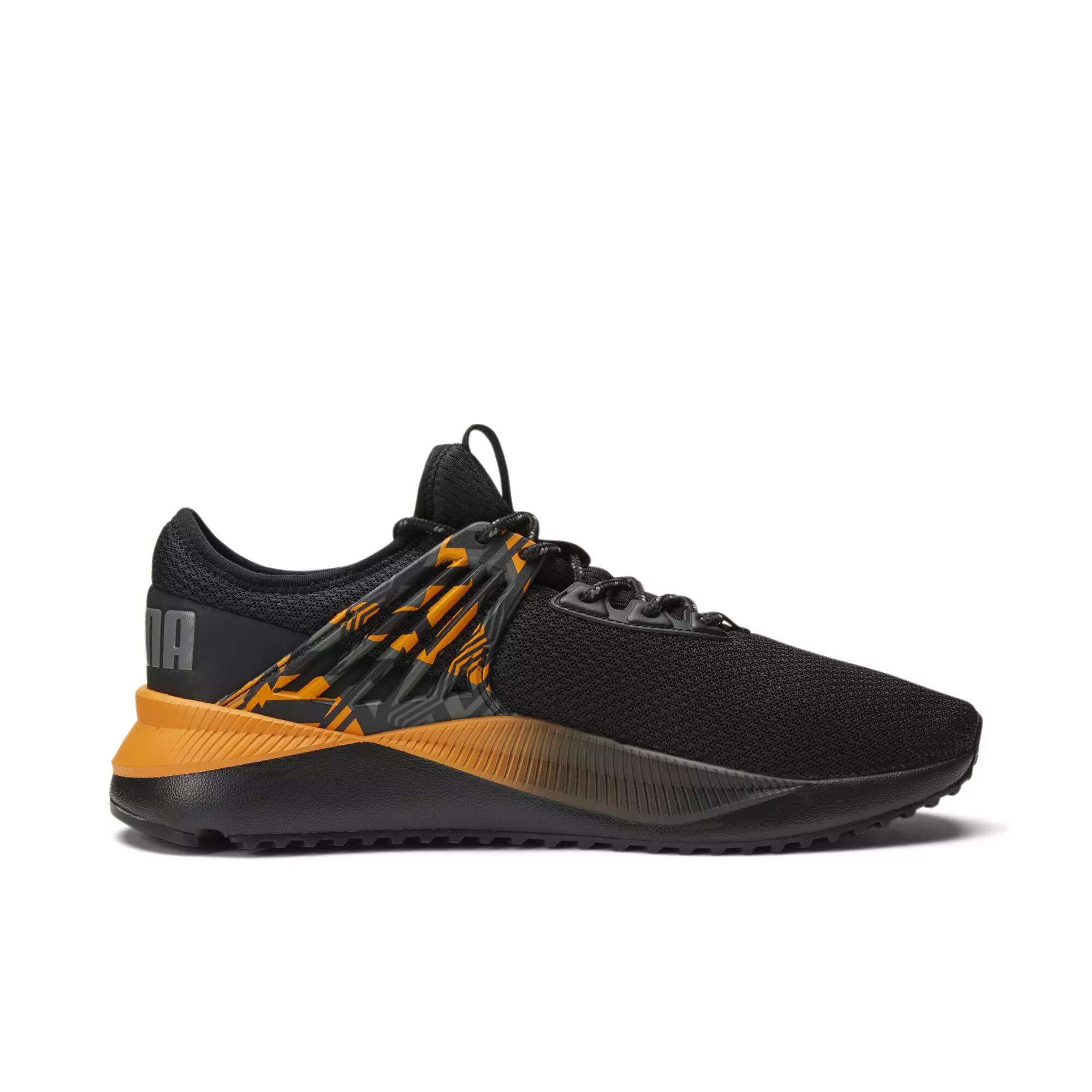 PUMA Pacer Future Ultra "Black/Orange/Grey" Men's Shoe - BLACK/ORANGE/GREY