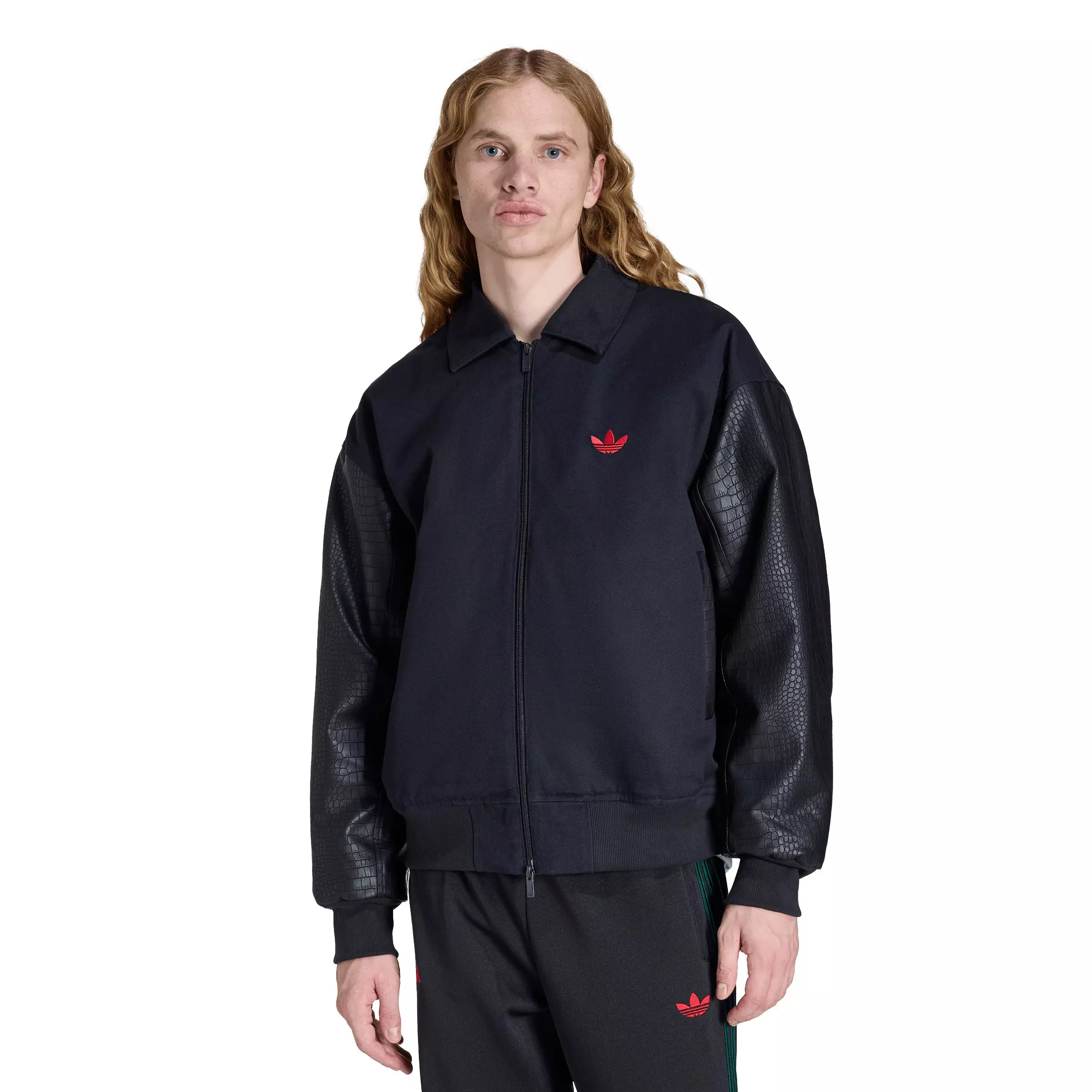 adidas Originals Men's Bomber Jacket -Black - BLACK