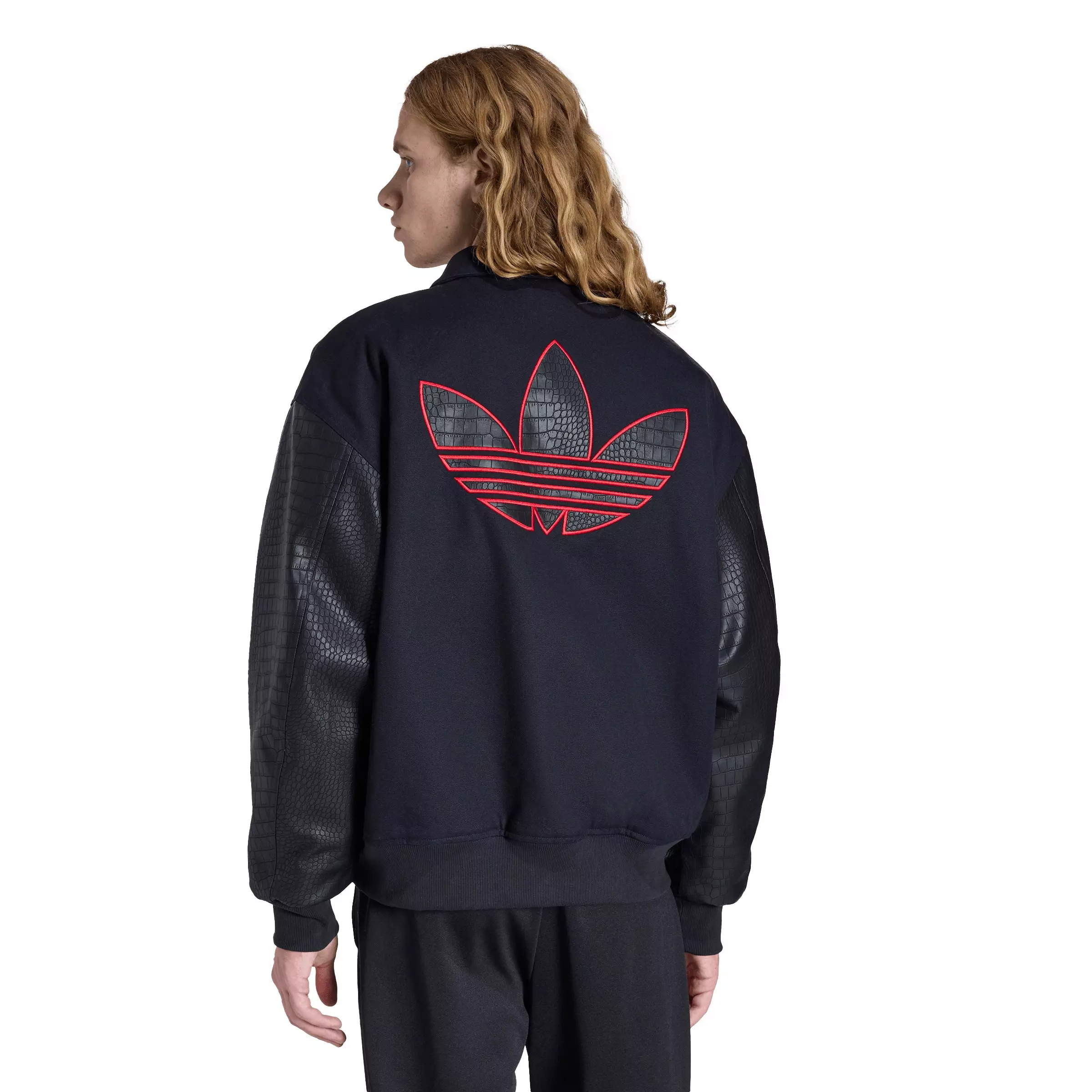 adidas Originals Men's Bomber Jacket -Black - BLACK