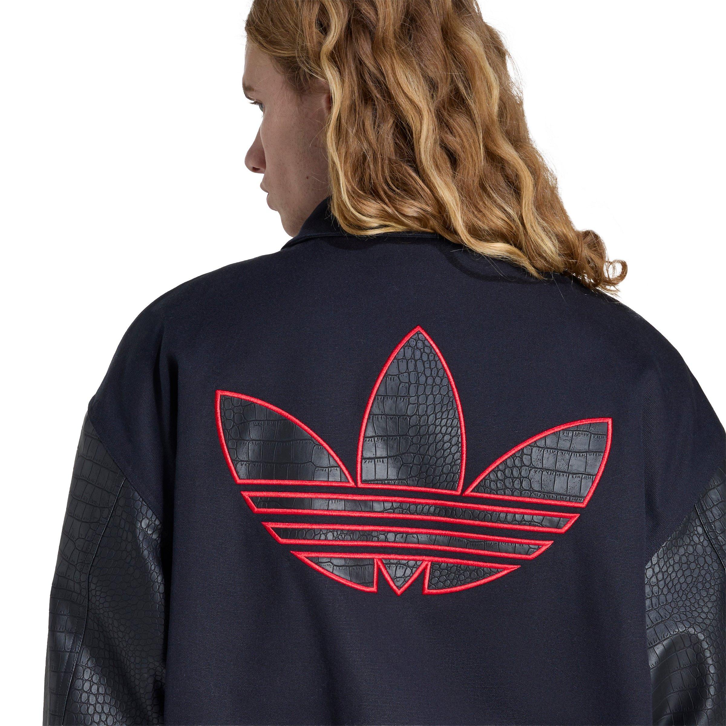 adidas Originals Men's Bomber Jacket -Black - BLACK Thumbnail View 3