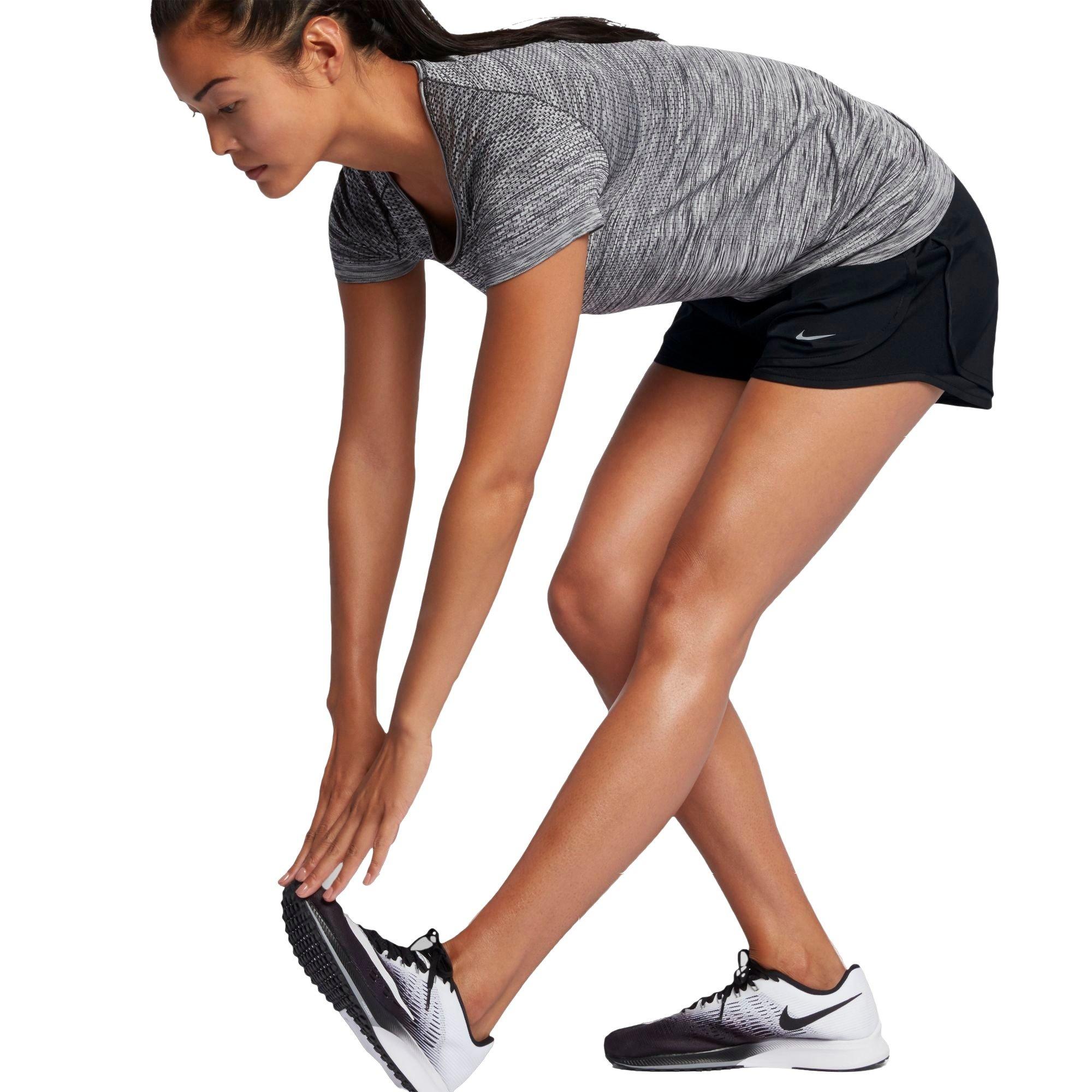 Nike Women's Tempo Running Shorts - BLACK Thumbnail View 2