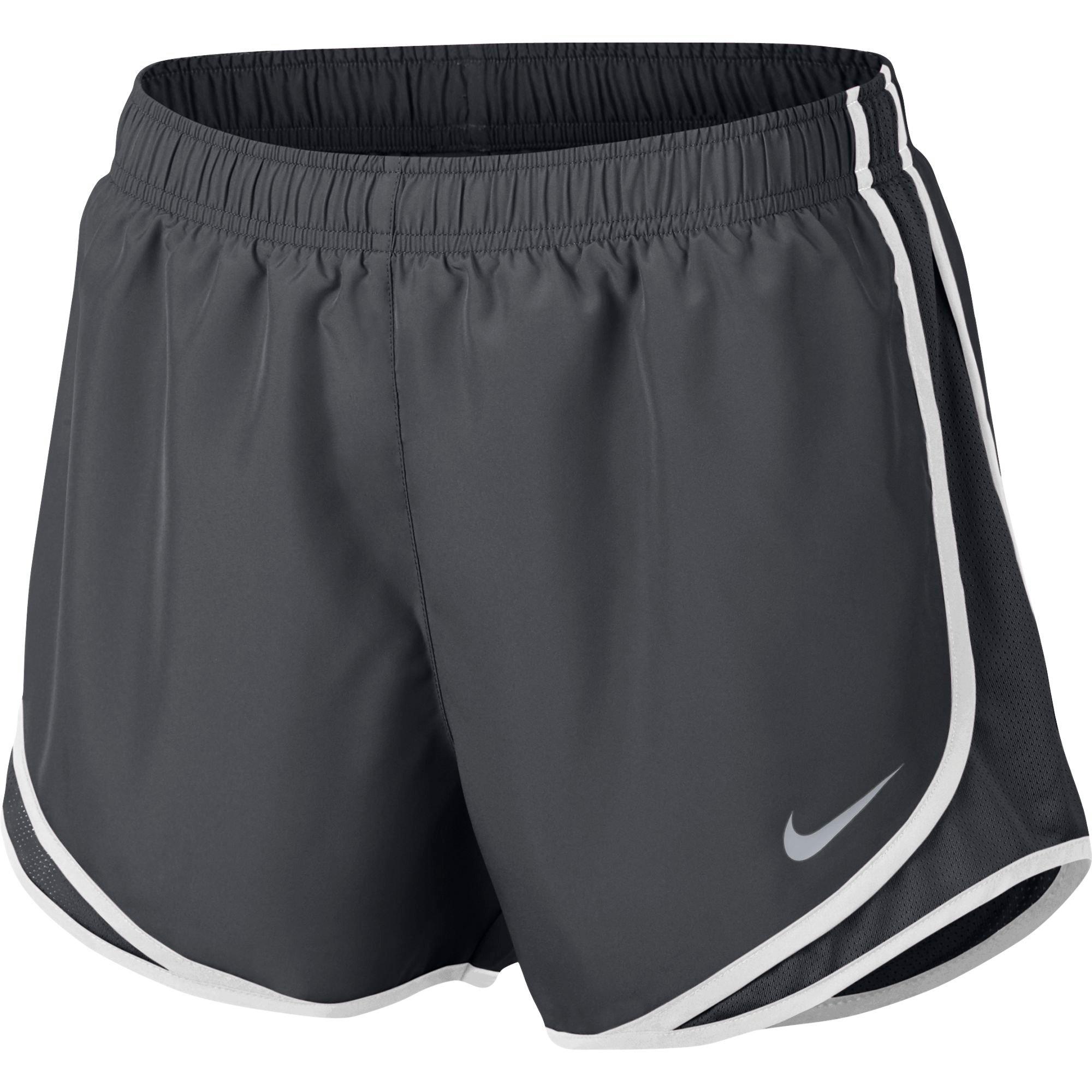 womens black nike running shorts