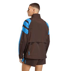adidas Men's Adizero Archive Running Jacket -Coffee