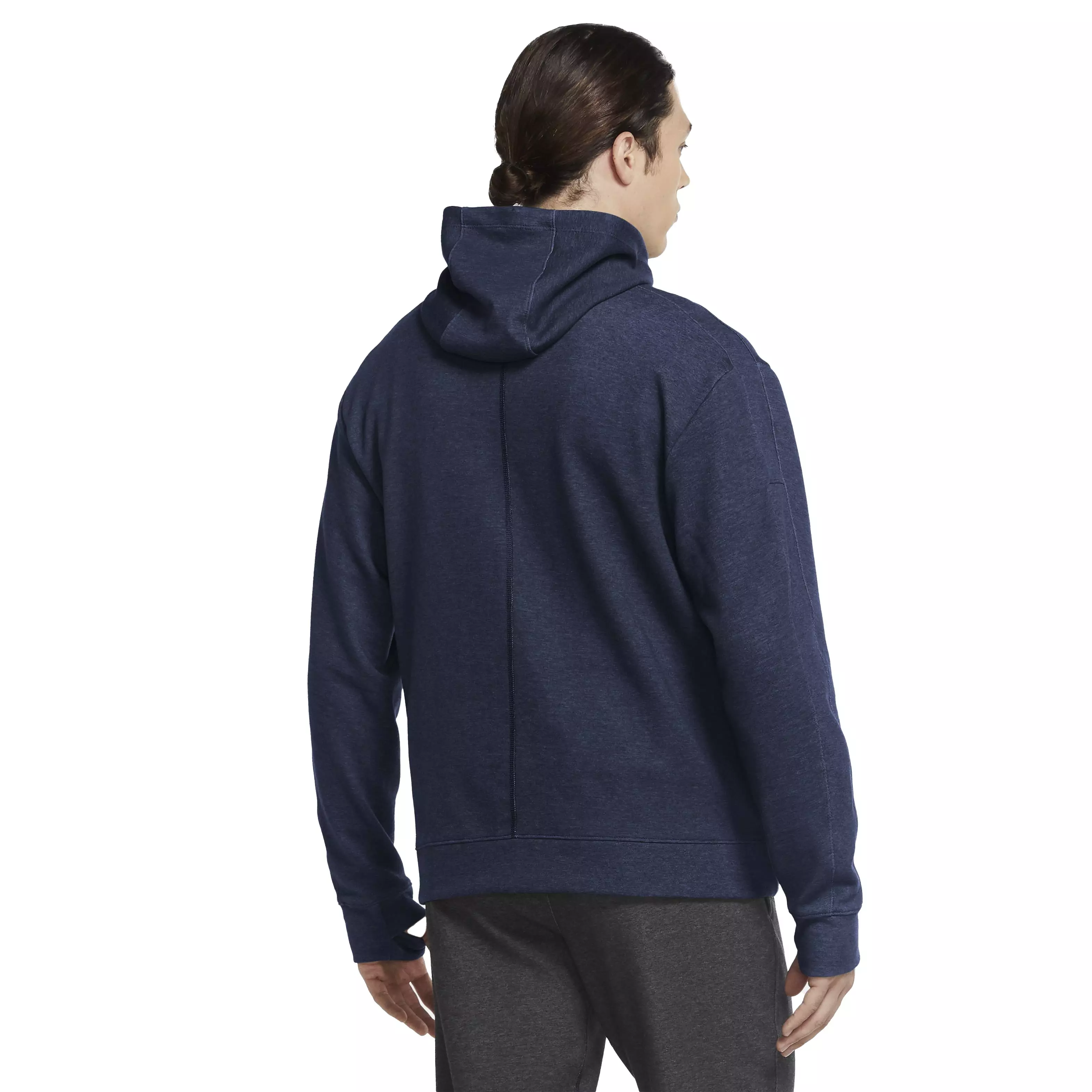 Nike Men's Yoga Full-Zip Hoodie - NAVY