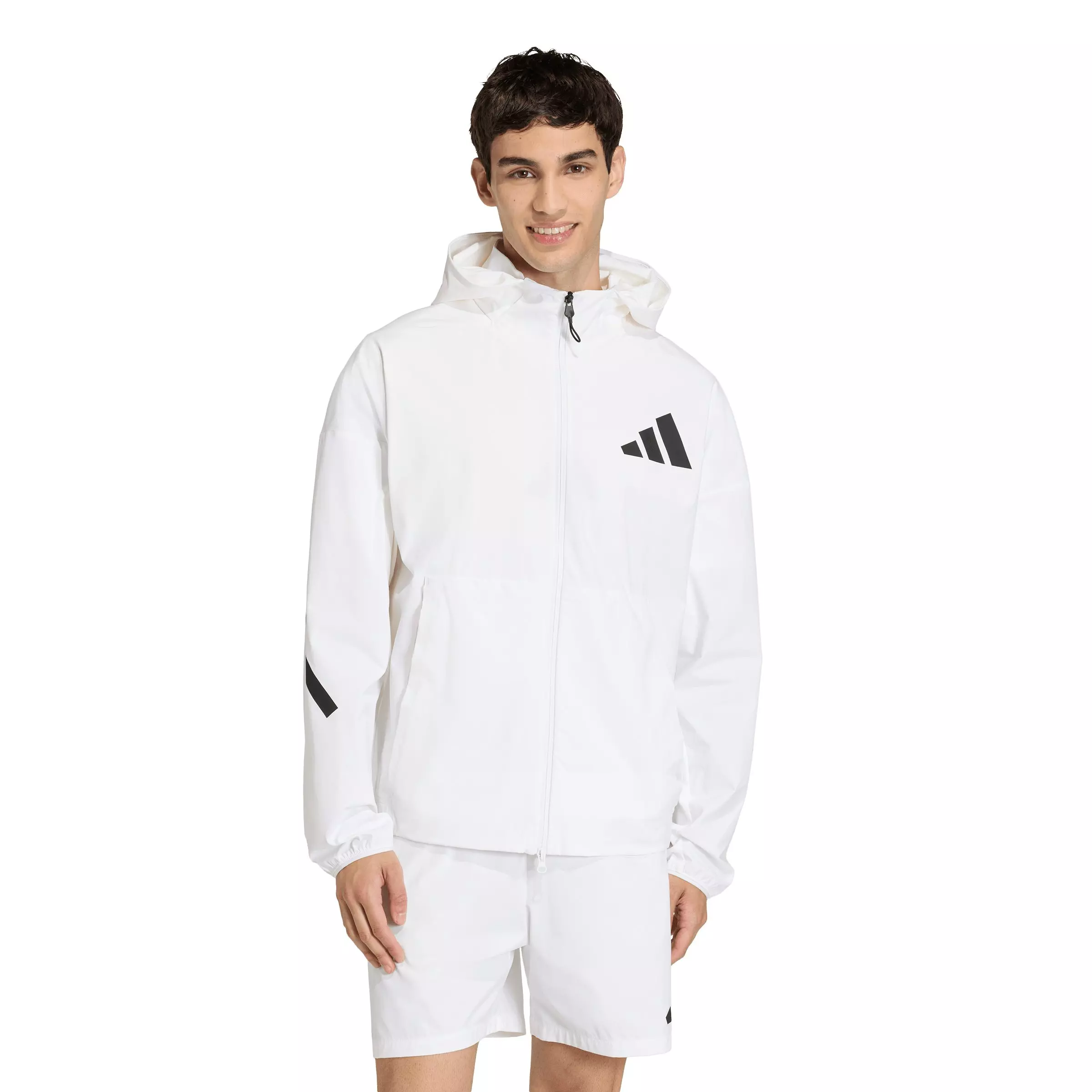 adidas Men's Z.N.E. Woven Track Top -  White - WHITE
