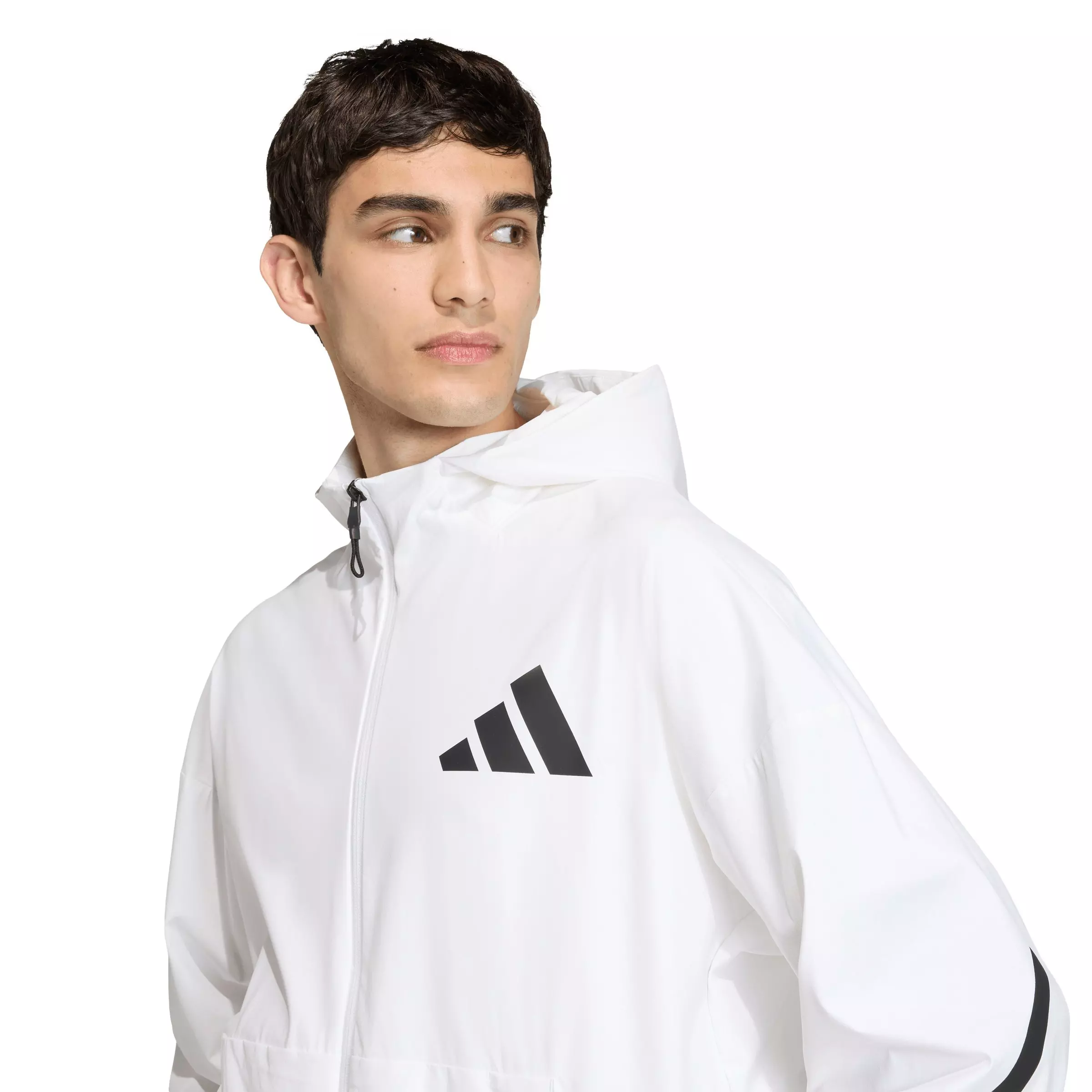 adidas Men's Z.N.E. Woven Track Top -  White - WHITE