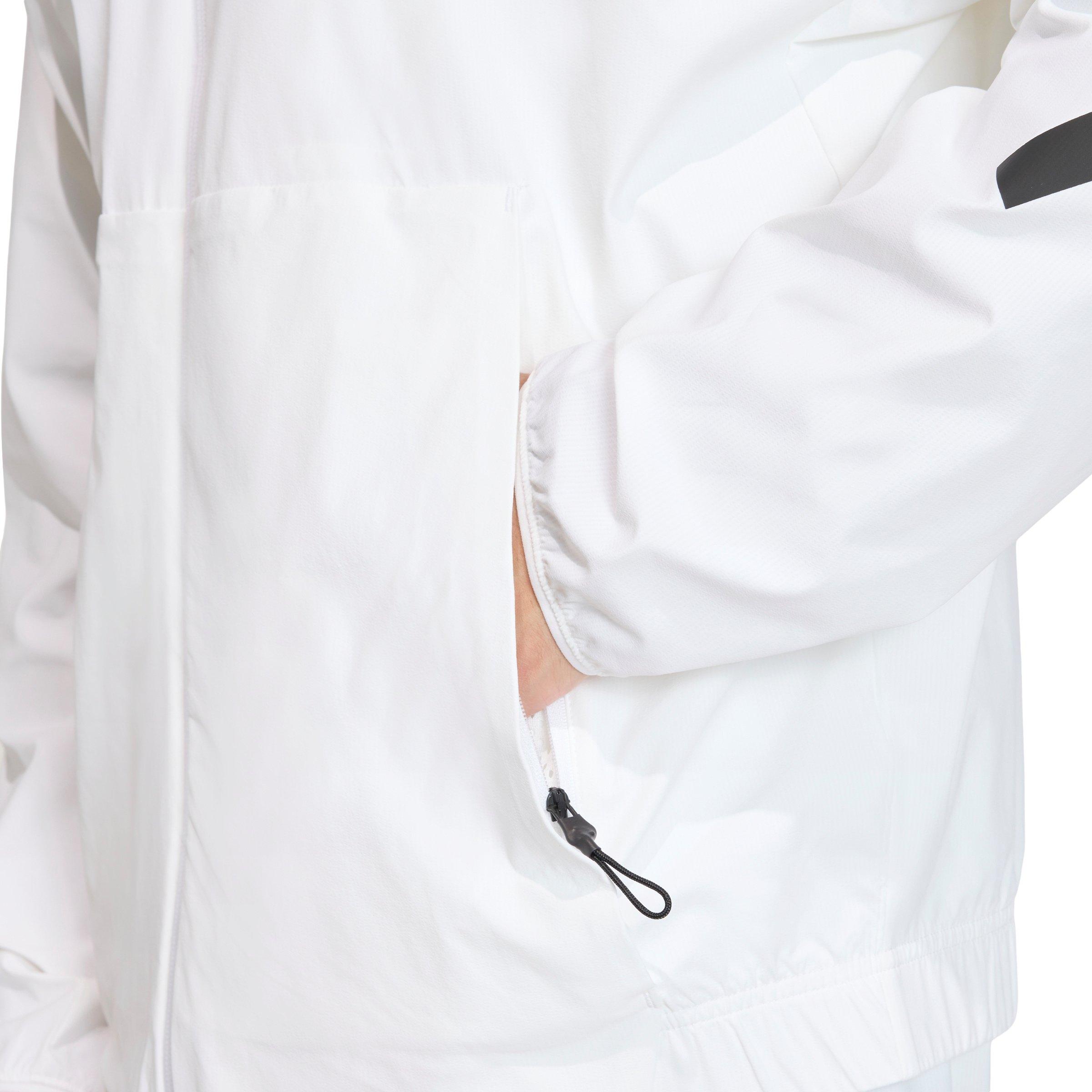 adidas Men's Z.N.E. Woven Track Top -  White - WHITE Thumbnail View 4