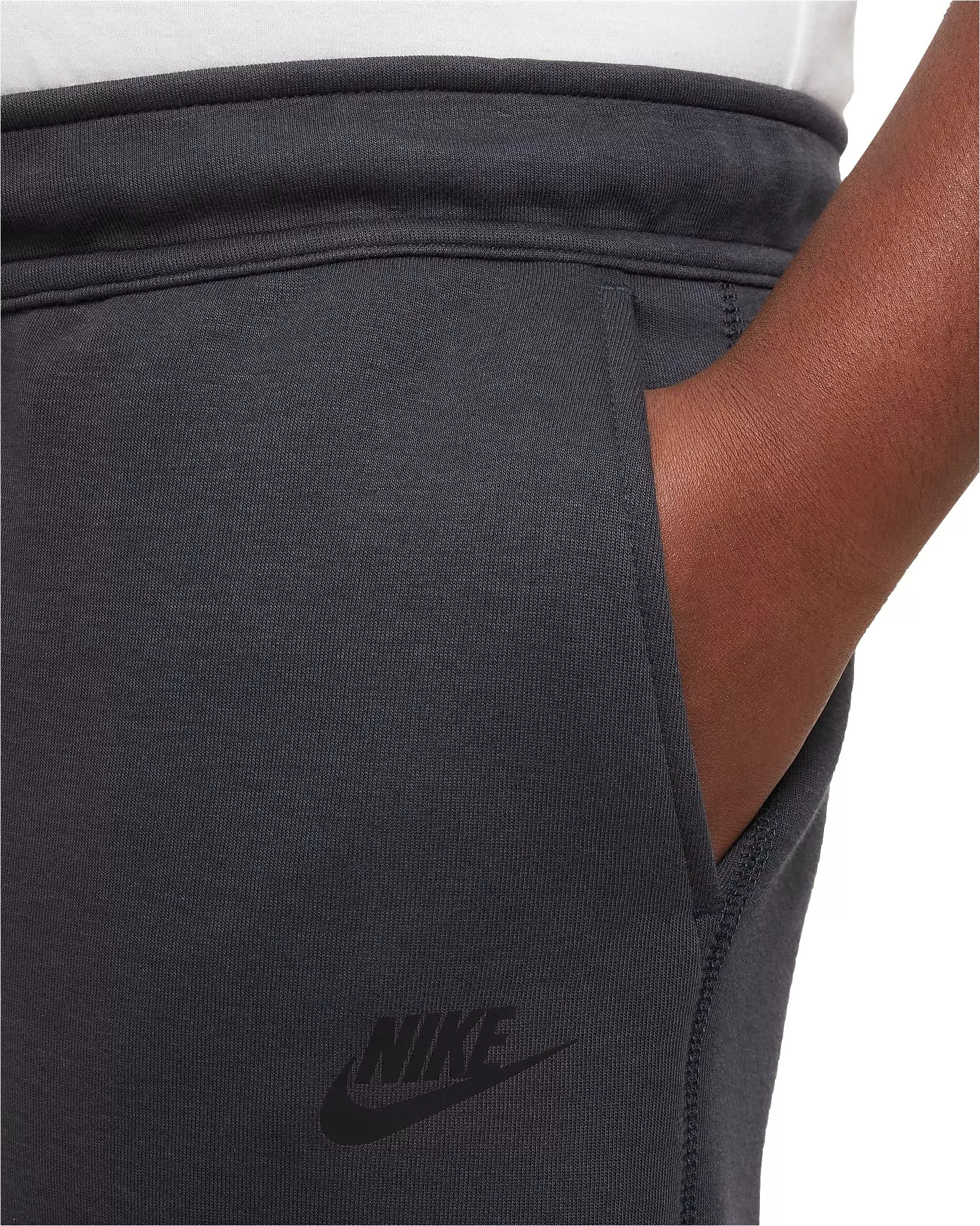 Nike Big Boys' Sportswear Tech Fleece Pants - Dark Grey - DARK GREY