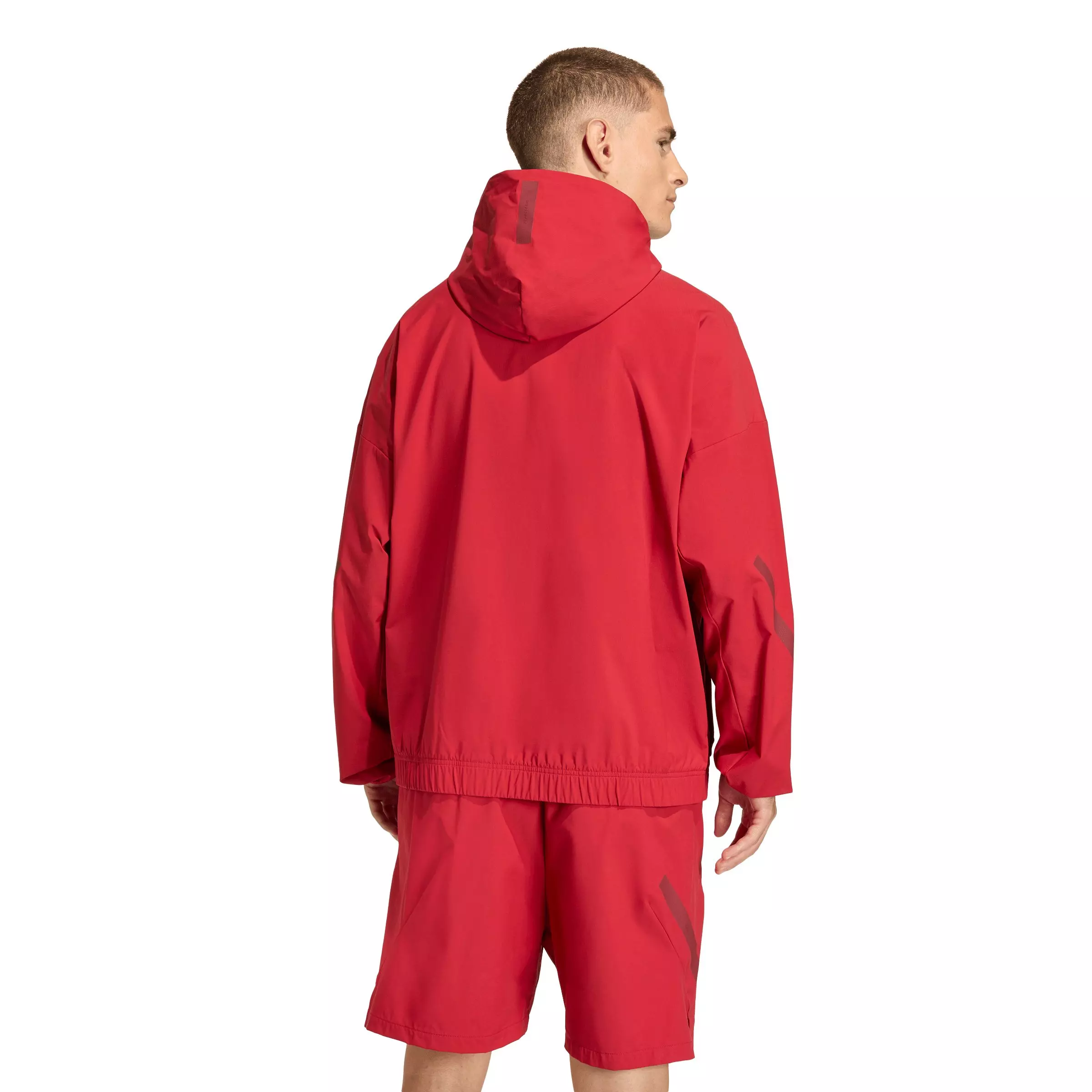 adidas Men's Z.N.E. Woven Track Top -Maroon - MAROON