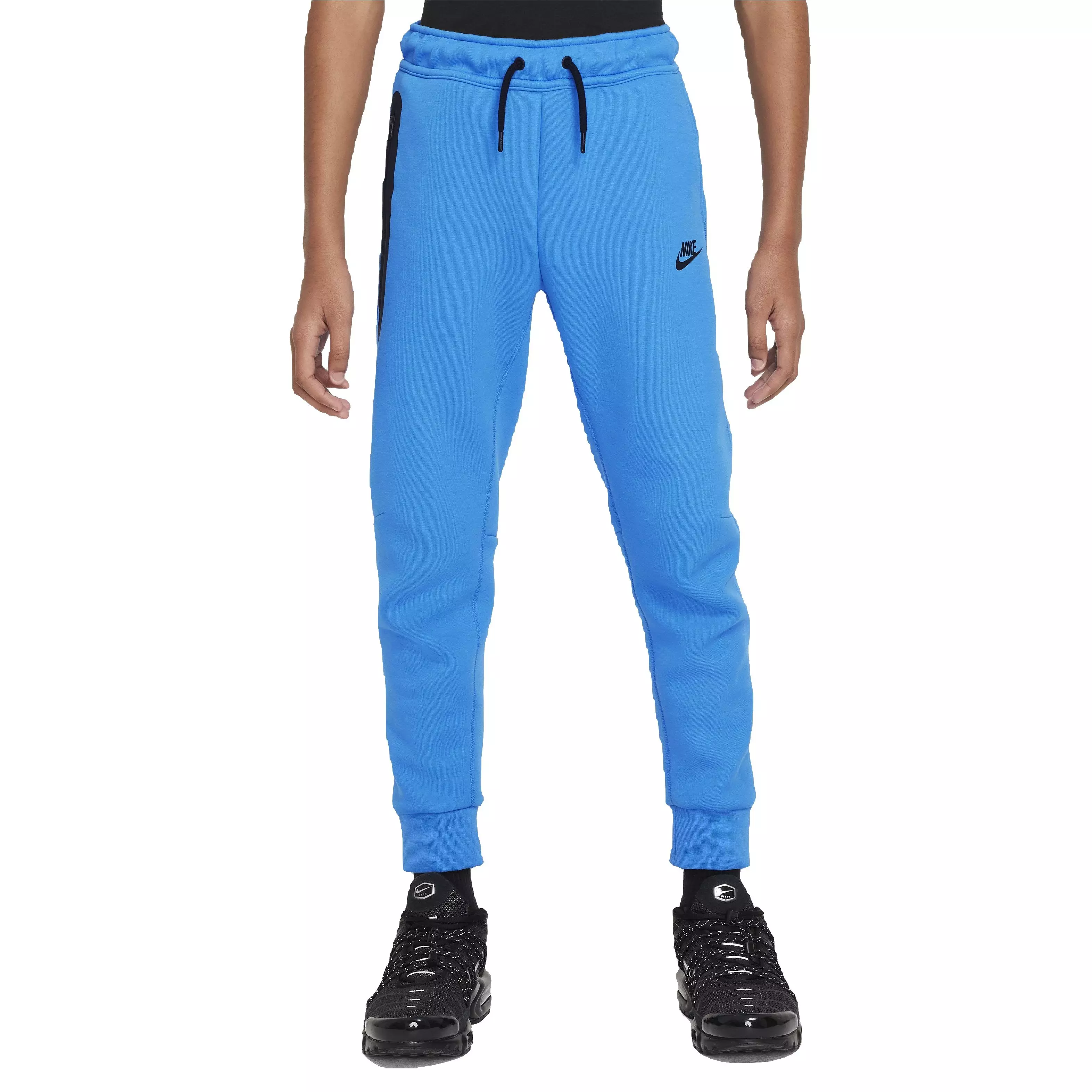 Nike Big Boys' Sportswear Tech Fleece Pant - Blue - BLUE