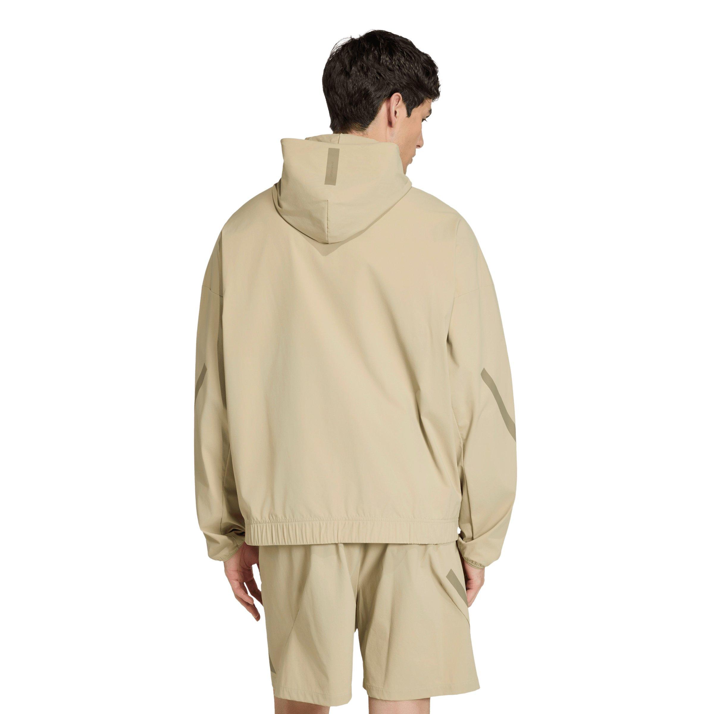 adidas Men's Z.N.E. Woven Track Top - Khaki - KHAKI Thumbnail View 2
