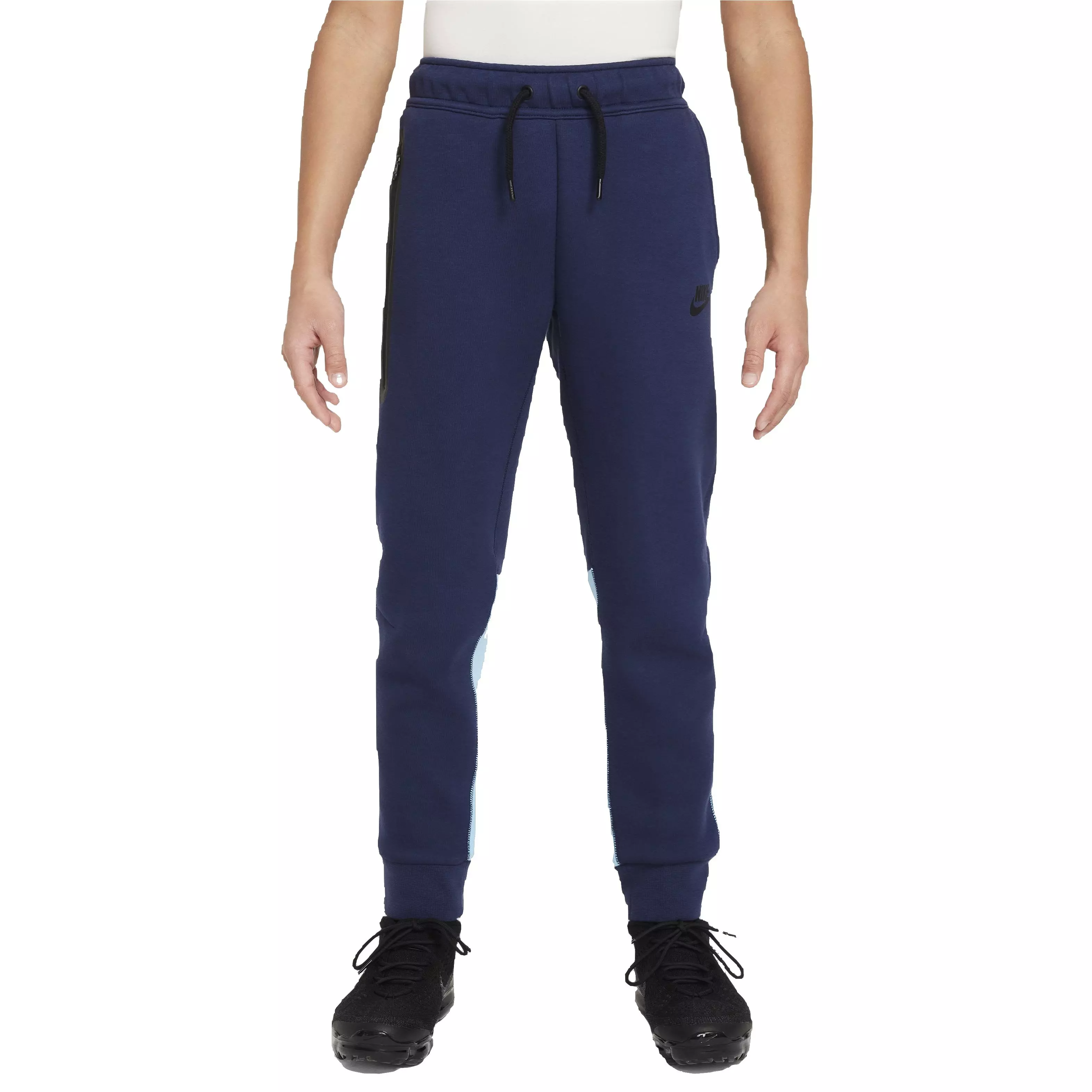 Nike Big Boys' Sportswear Tech Fleece Pant - Navy - NAVY