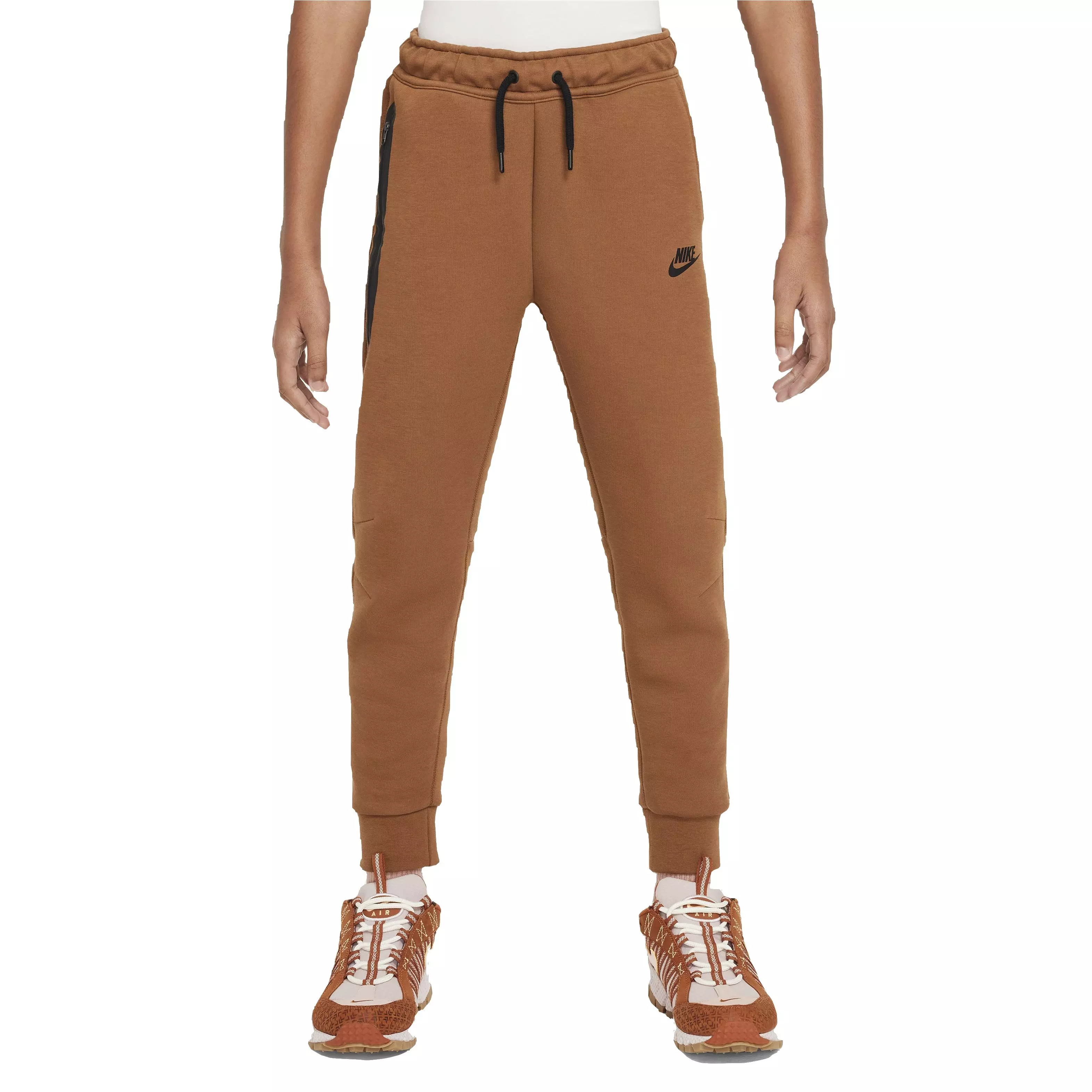 Nike Big Boys' Sportswear Tech Fleece Pant - Tan - TAN