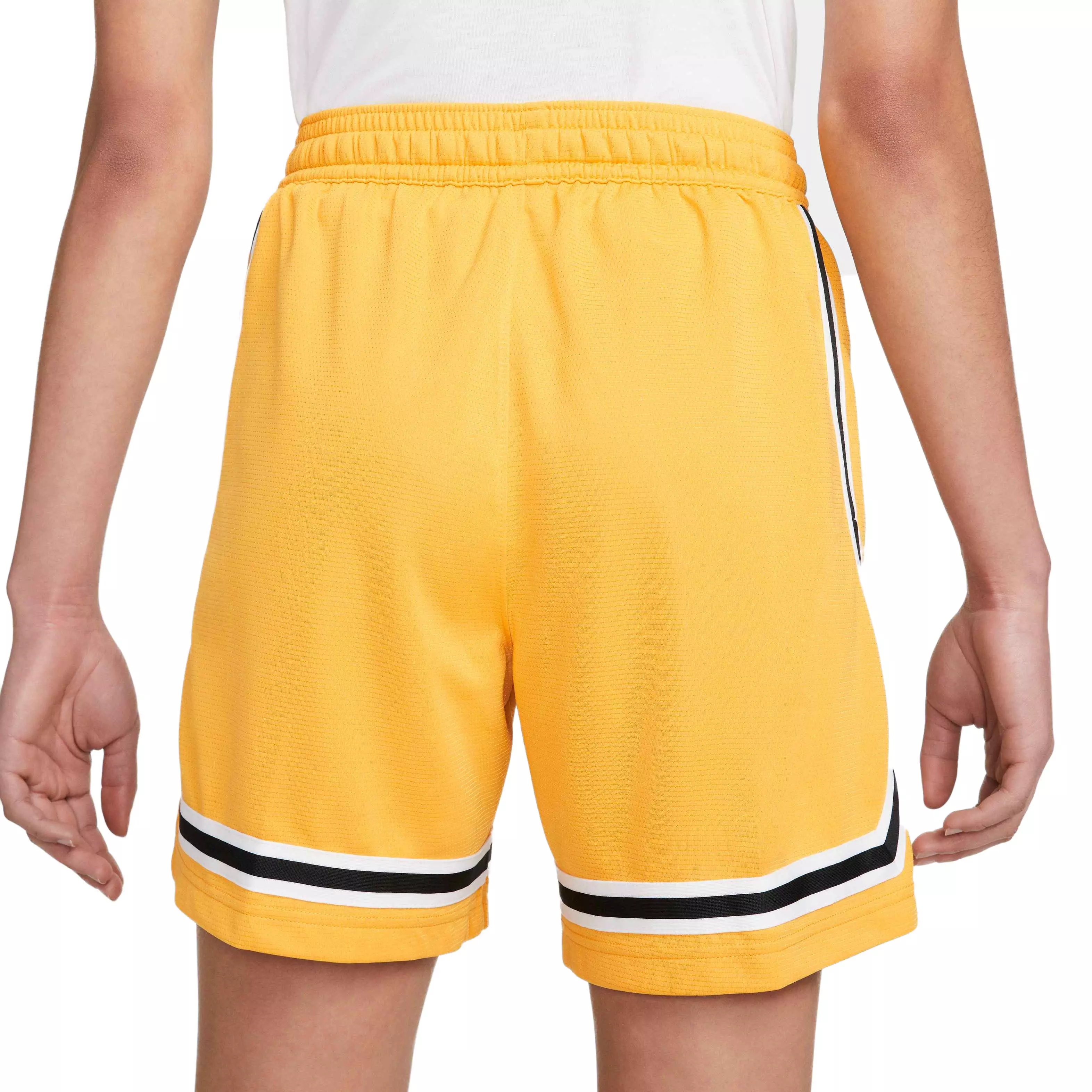Nike Women's Fly Crossover Basketball Shorts - YELLOW