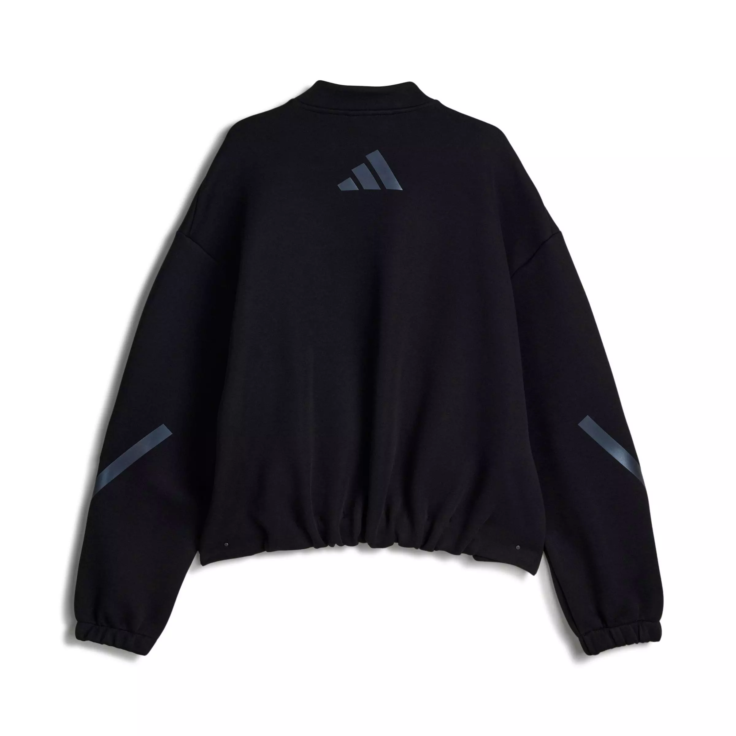 adidas Men's x entire studios Z.N.E. Uniform Full Zip Knit Track Top - BLACK