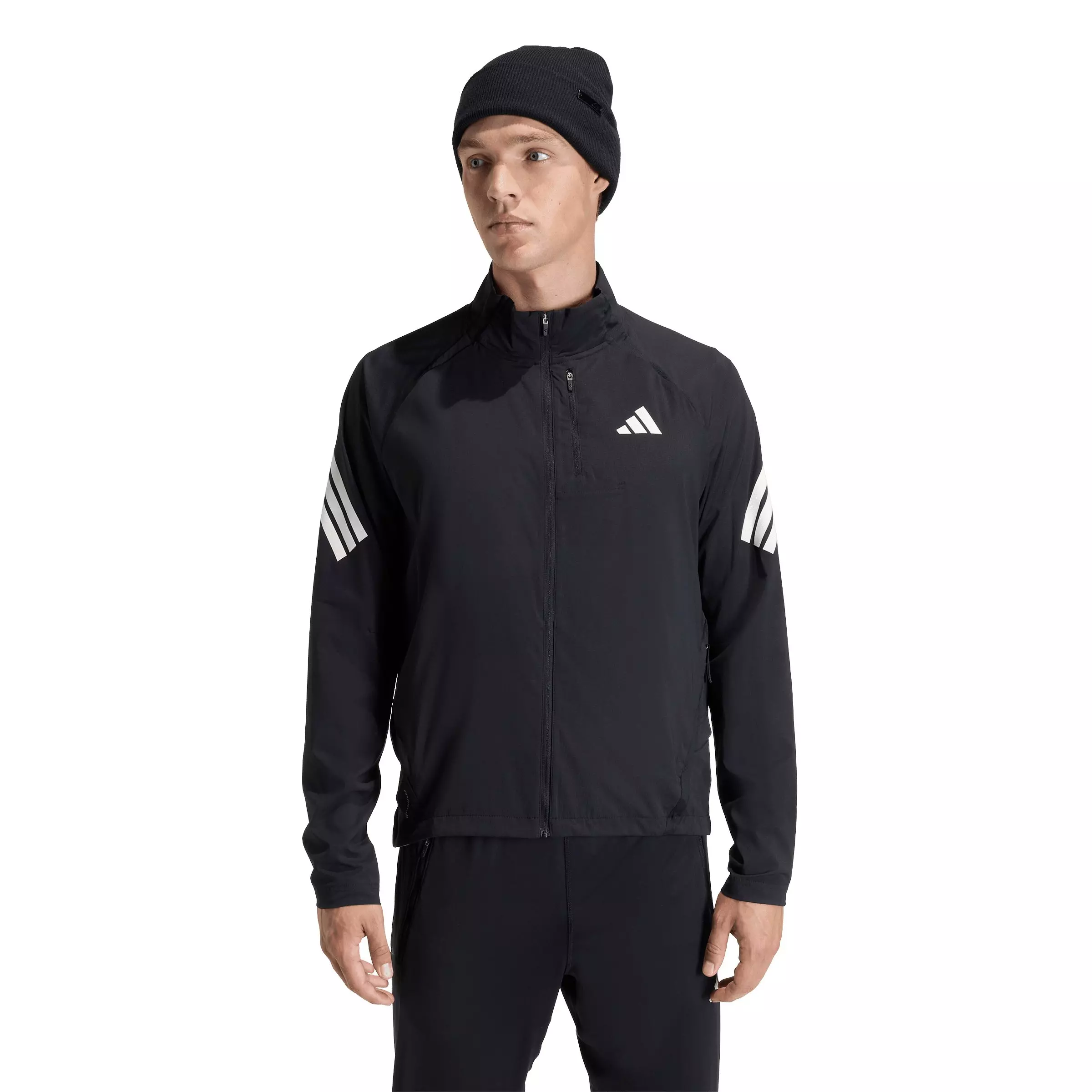 adidas Men's ADI365 Formotion Running Jacket - Black - BLACK