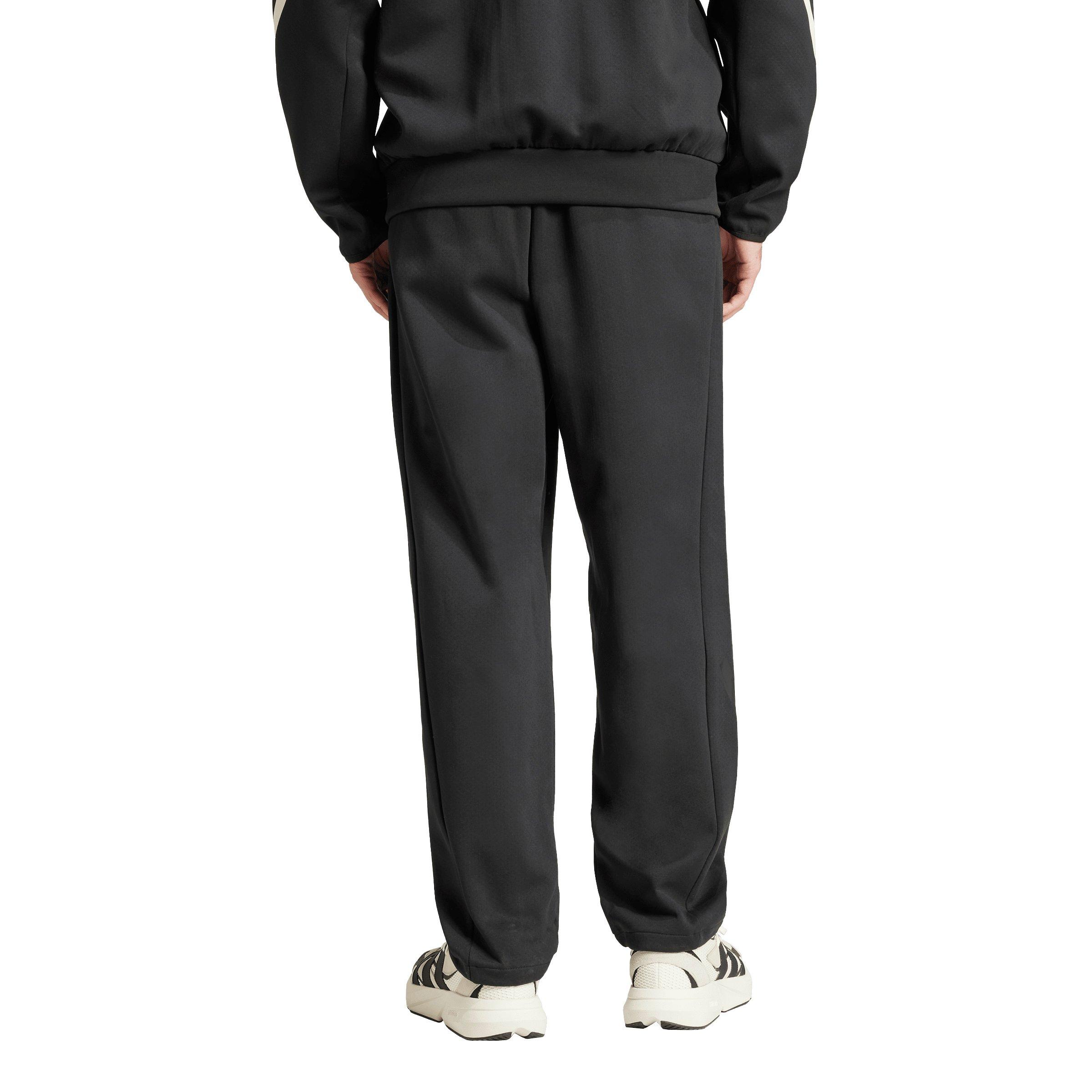 adidas Men's Z.N.E. Open-Hem Joggers - Black - BLACK Thumbnail View 2