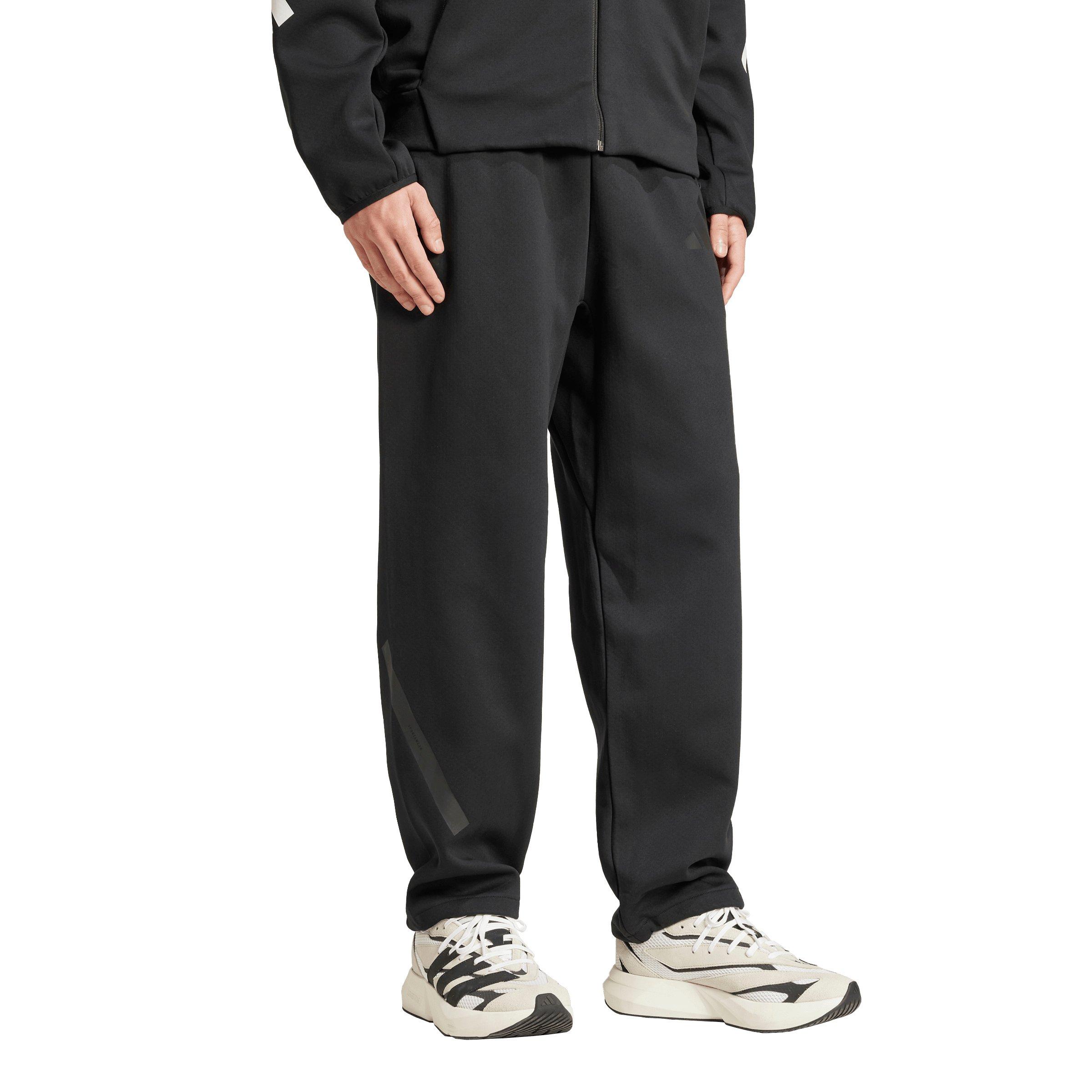 adidas Men's Z.N.E. Open-Hem Joggers - Black - BLACK Thumbnail View 5