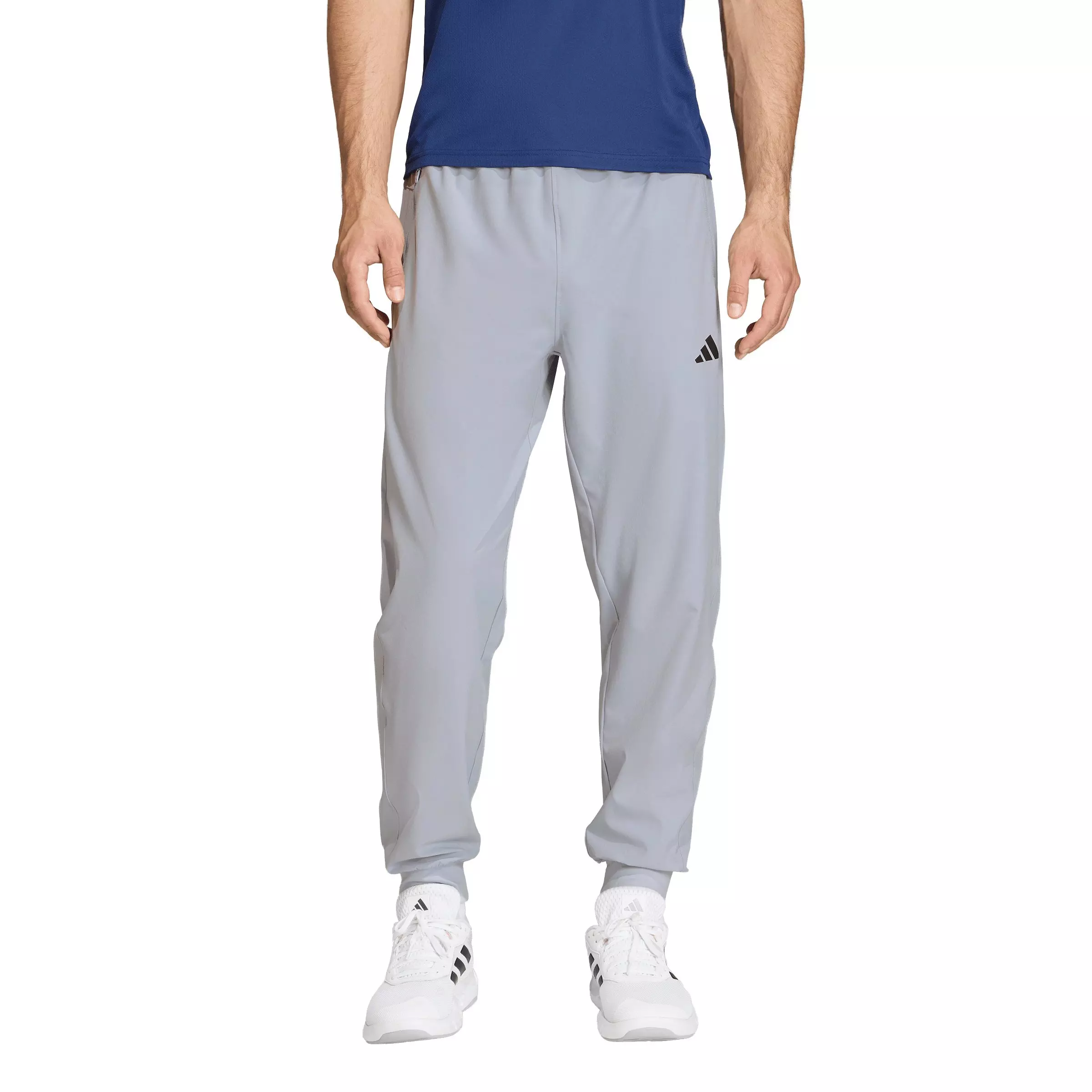 adidas Men's Workout Essentials Flex Woven Pants -Silver - SILVER