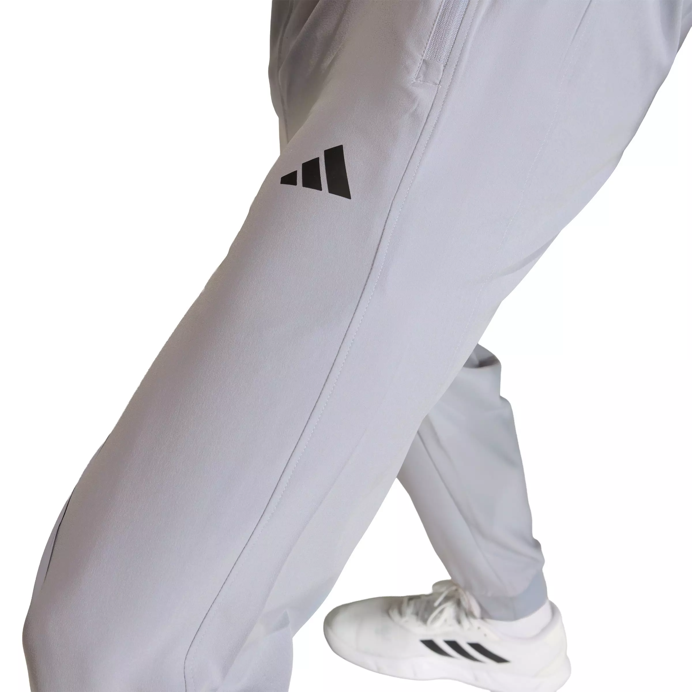 adidas Men's Workout Essentials Flex Woven Pants -Silver - SILVER