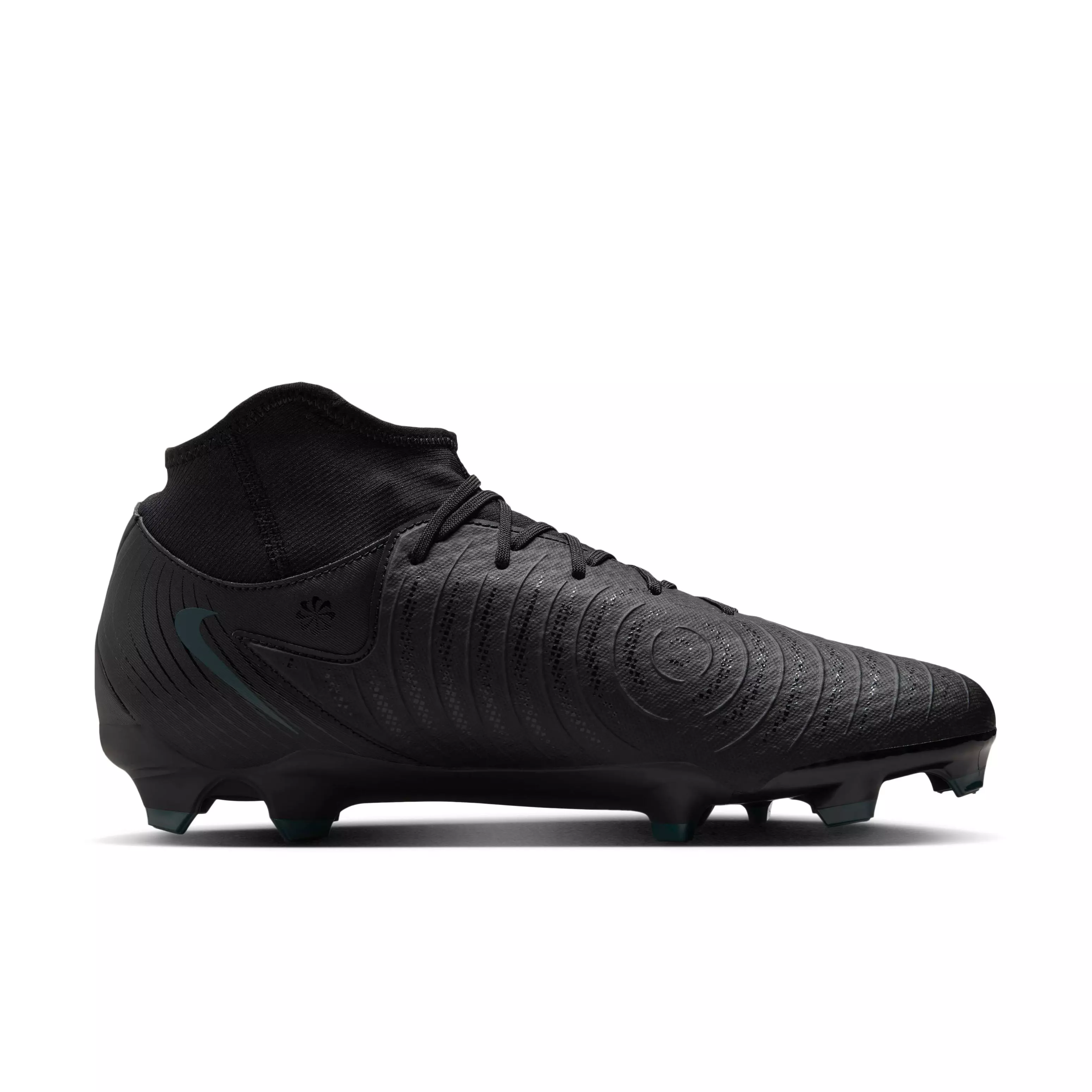 Nike Phantom Luna 2 Academy MG "Black/Deep Jungle/Black" Men's Soccer Cleat - BLACK/JUNGLE/BLACK