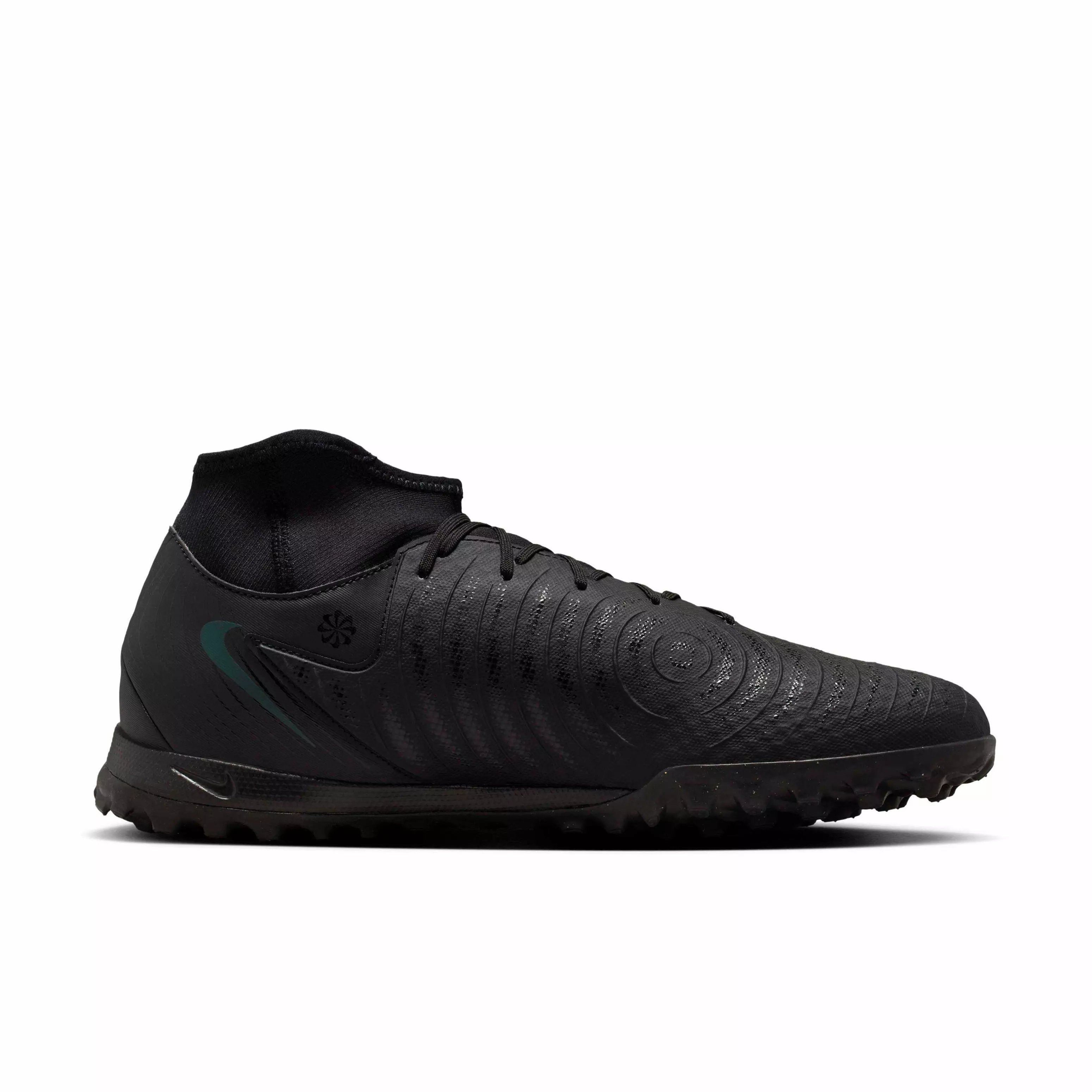Nike Phantom Luna 2 Academy Turf "Black/Deep Jungle/Black" Men's Soccer Shoe - BLACK/JUNGLE/BLACK