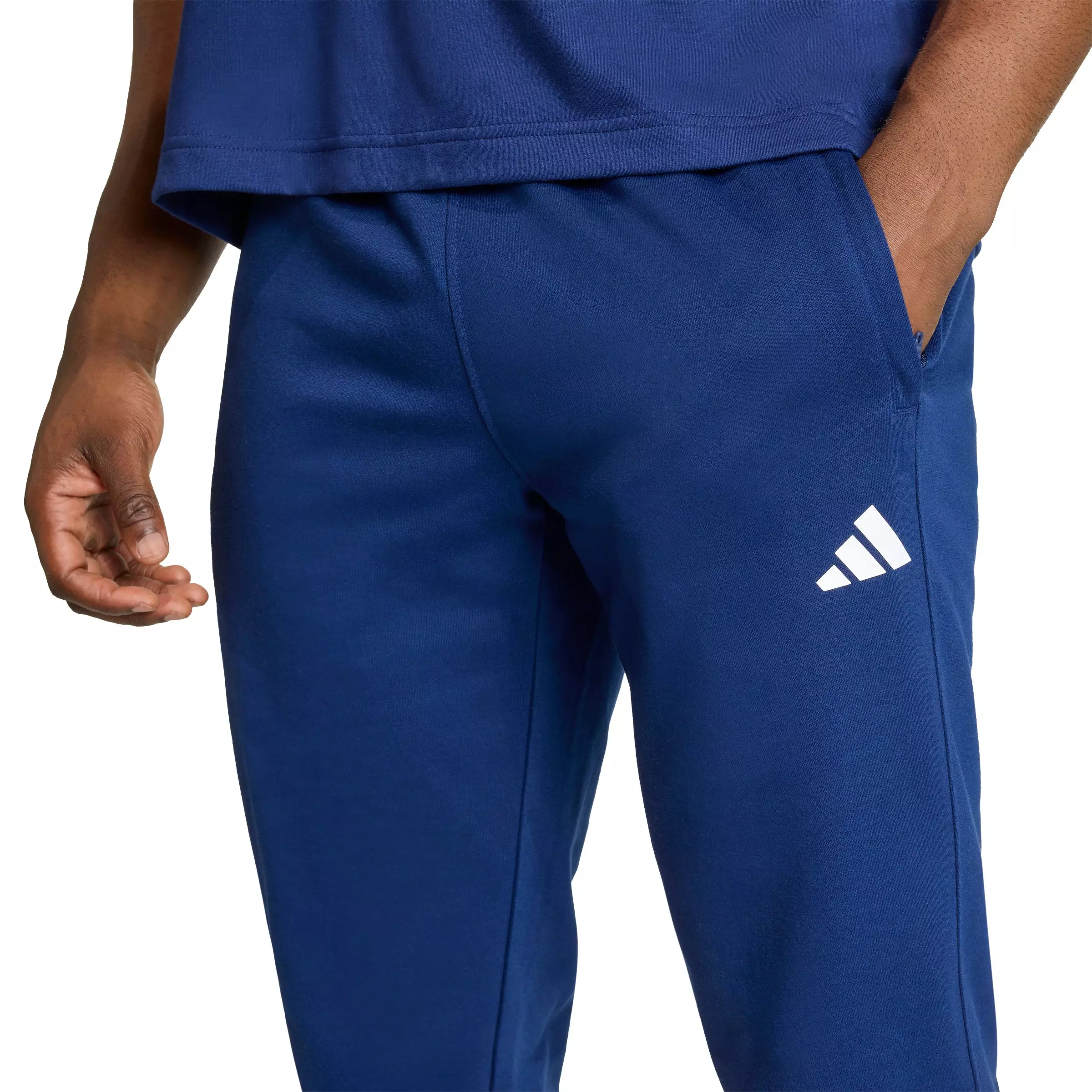 adidas Men's Workout Essentials FeelReady Pants - Dark Blue - DK BLUE