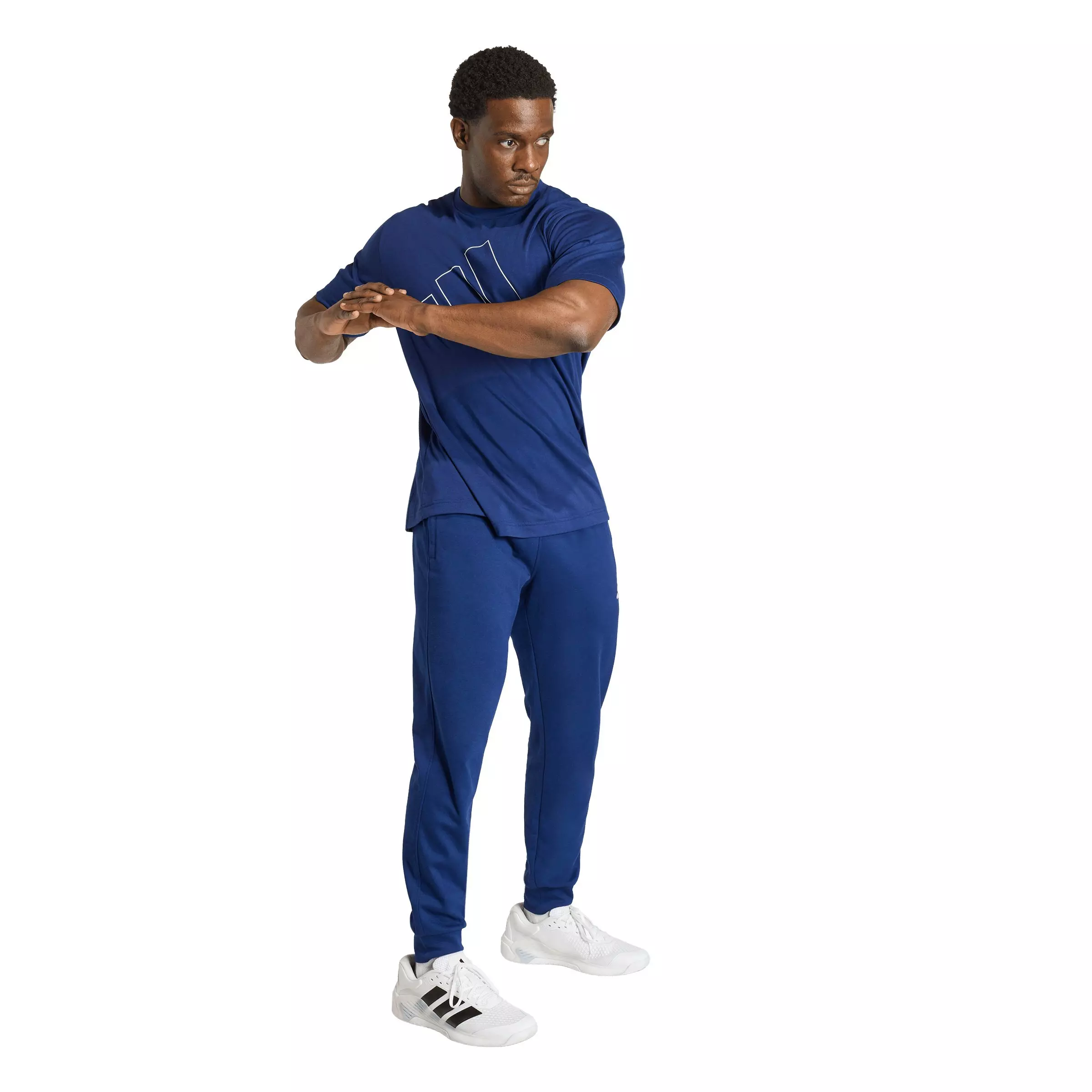 adidas Men's Workout Essentials FeelReady Pants - Dark Blue - DK BLUE